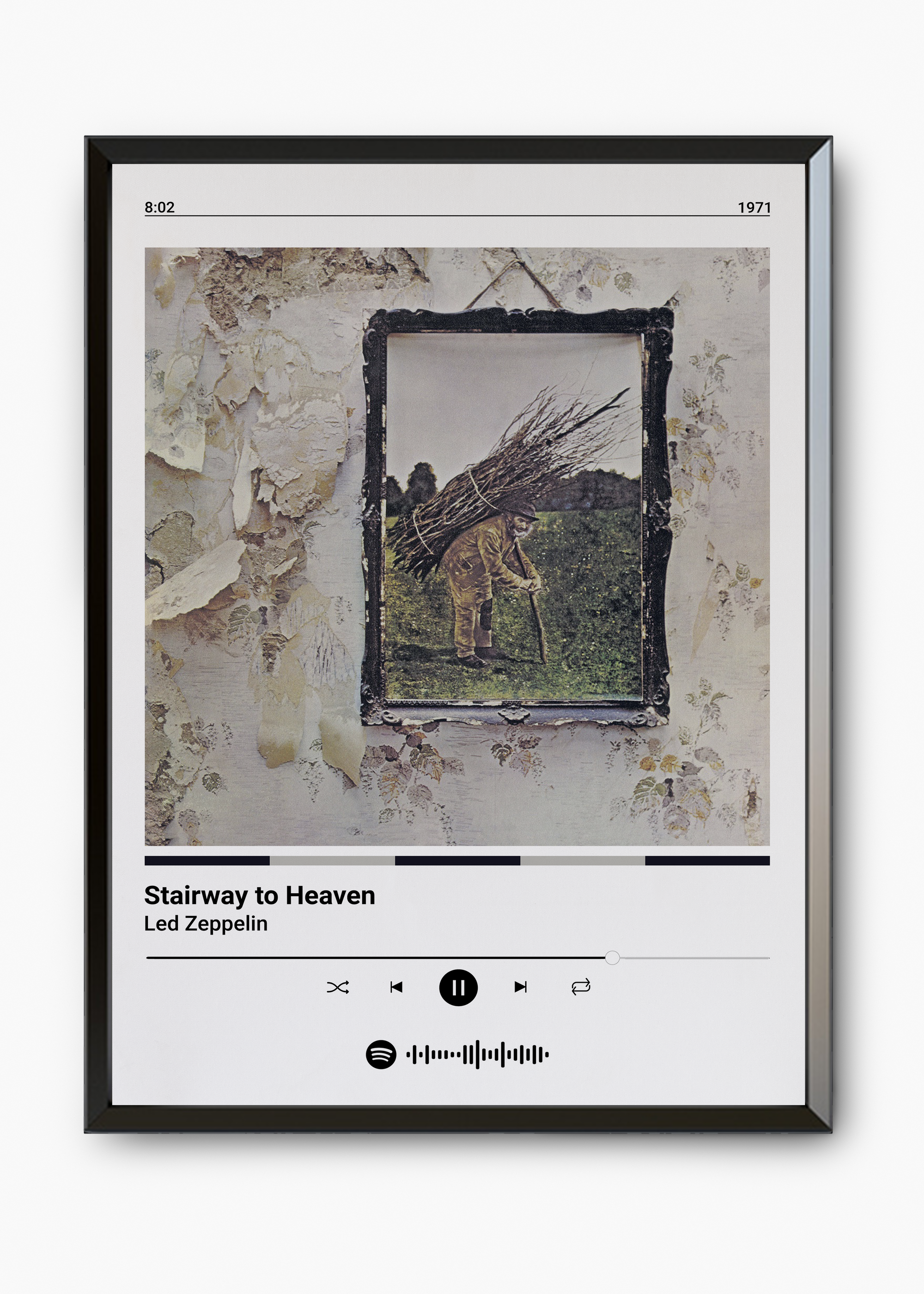 Quadro Led Zeppelin Starway To Heaven - 7