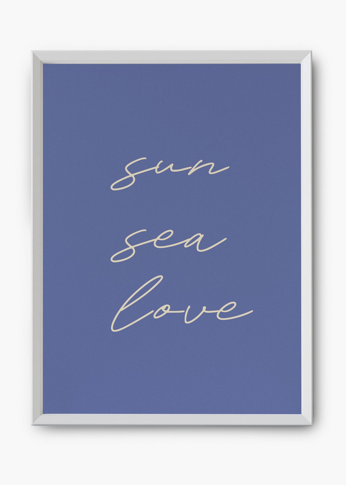 Quadro Sea Sun Love