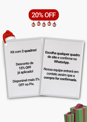Kit 2 Quadros A Sua Escolha