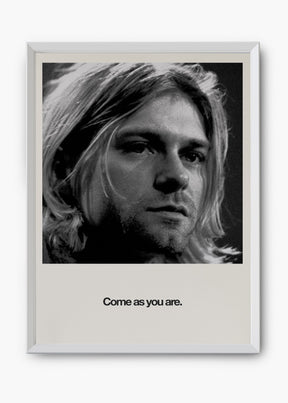 Quadro Kurt Cobain - Nirvana - Come as You Are