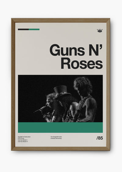 Quadro Guns n' Roses Banda