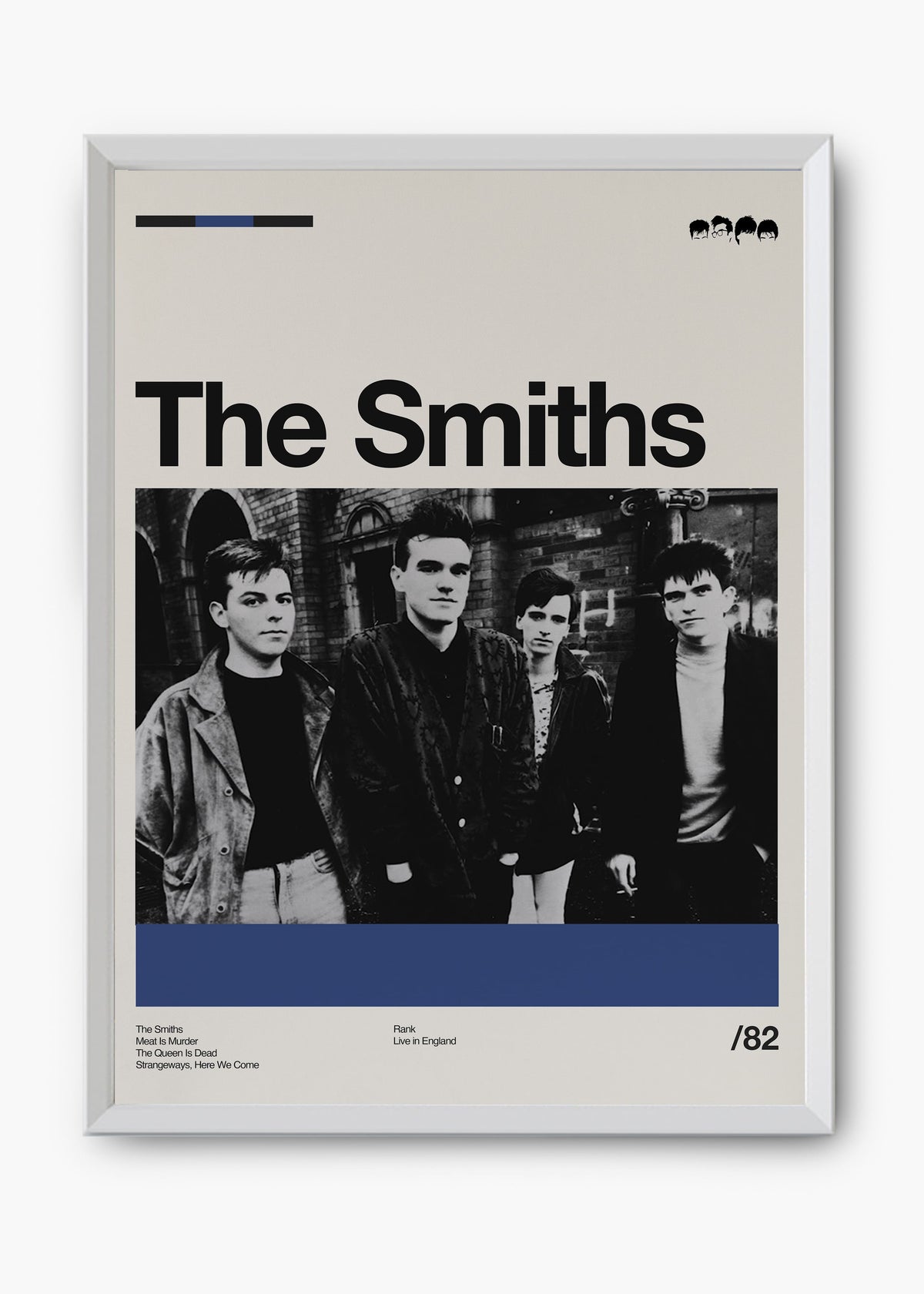 Quadro The Smiths Banda