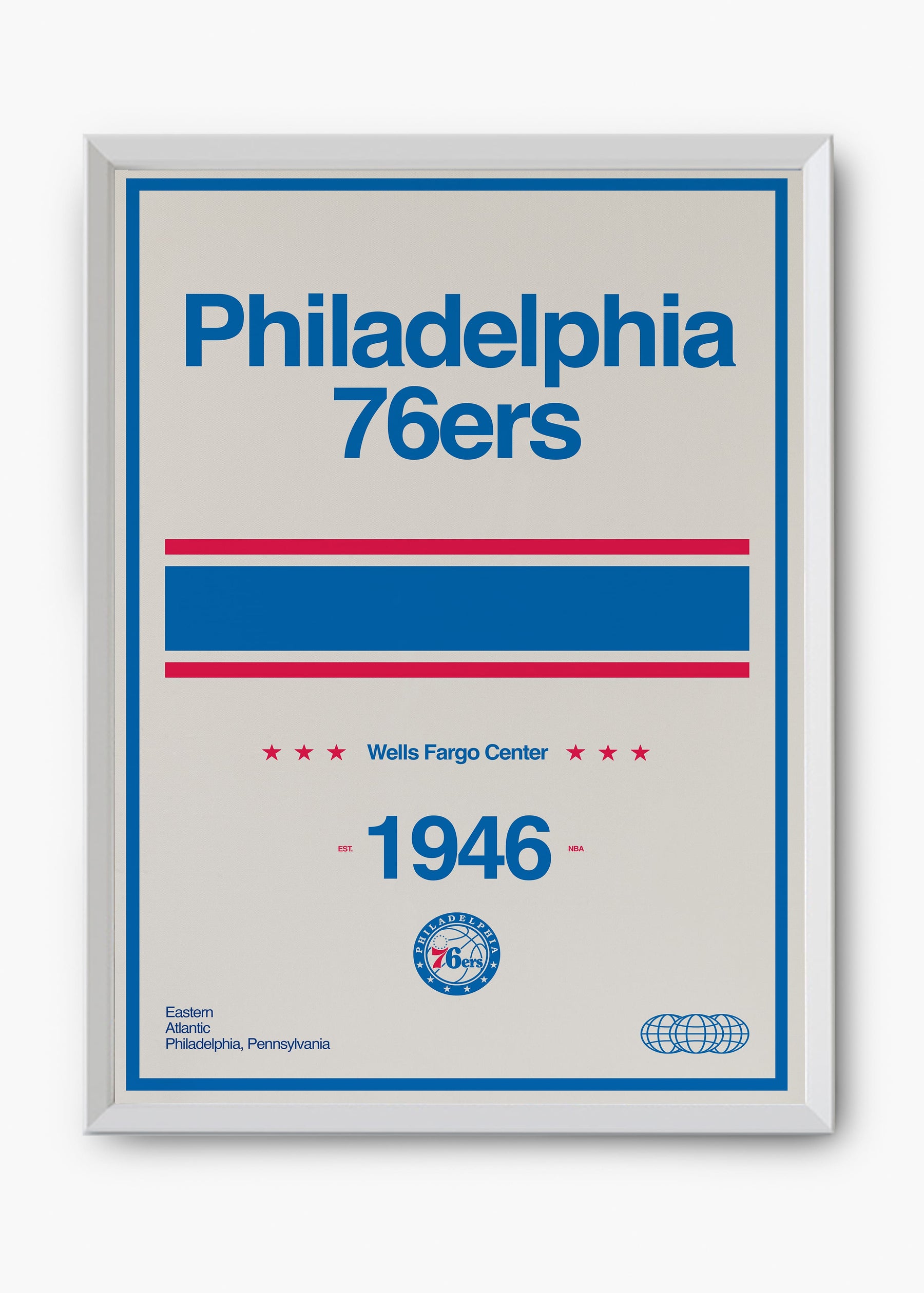 Quadro NBA Philadelphia 76ers