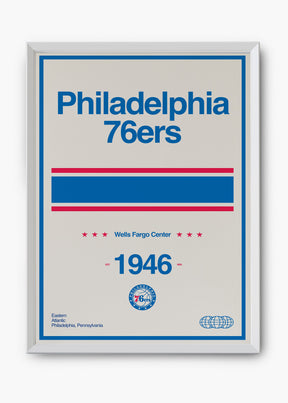 Quadro NBA Philadelphia 76ers
