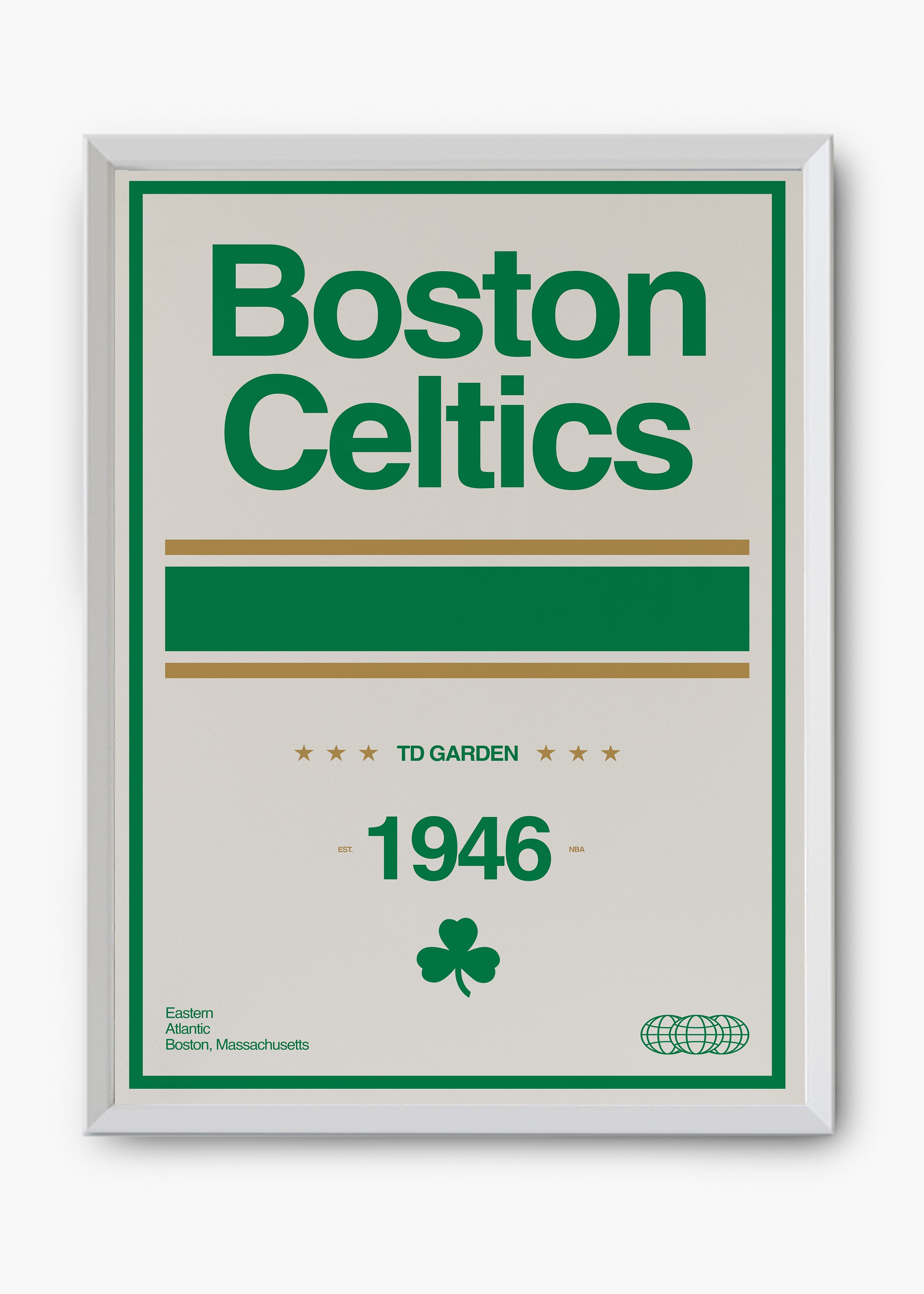 Quadro NBA Boston Celtics