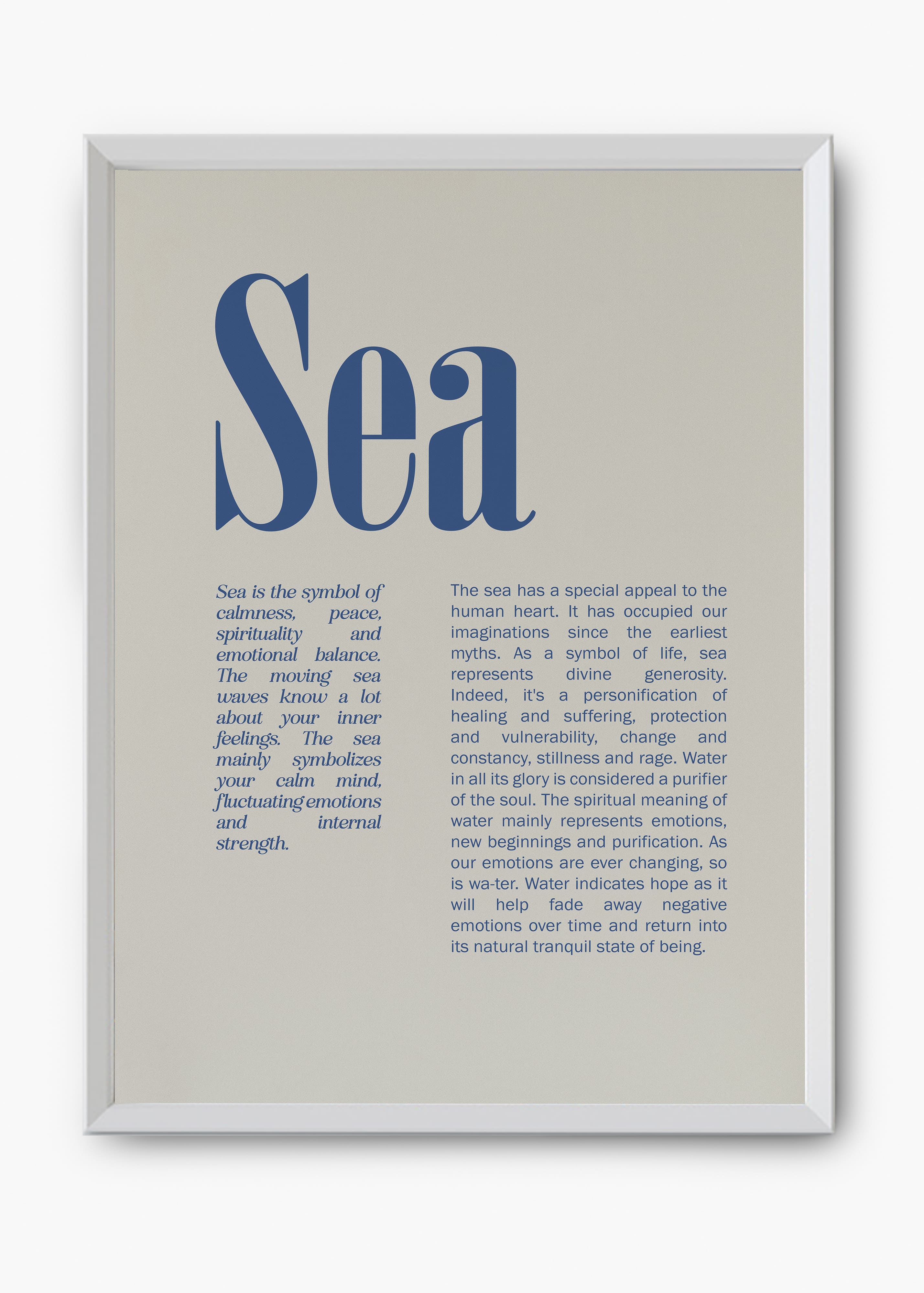 Quadro Sea