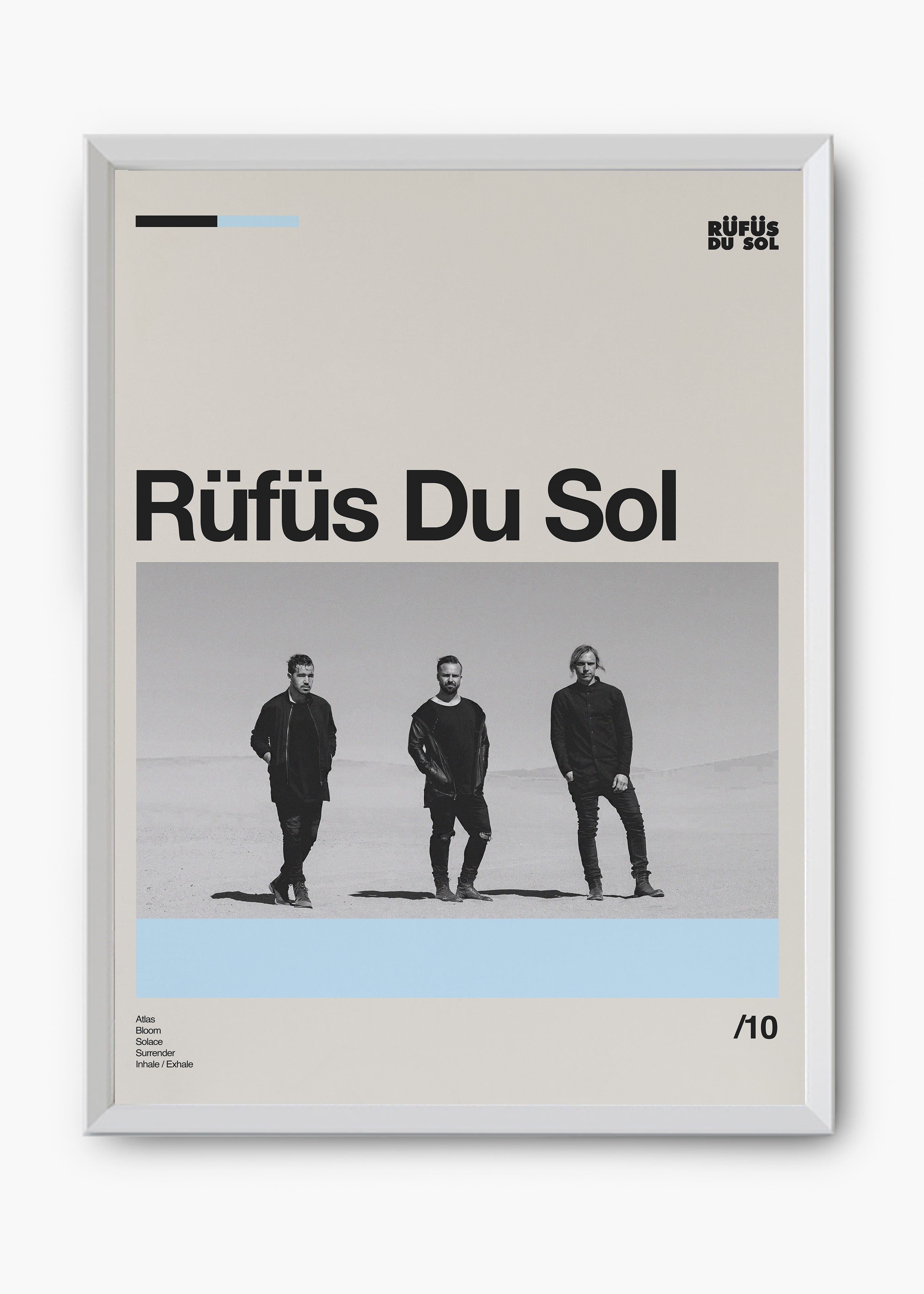 Quadro Rufus du Sol Banda