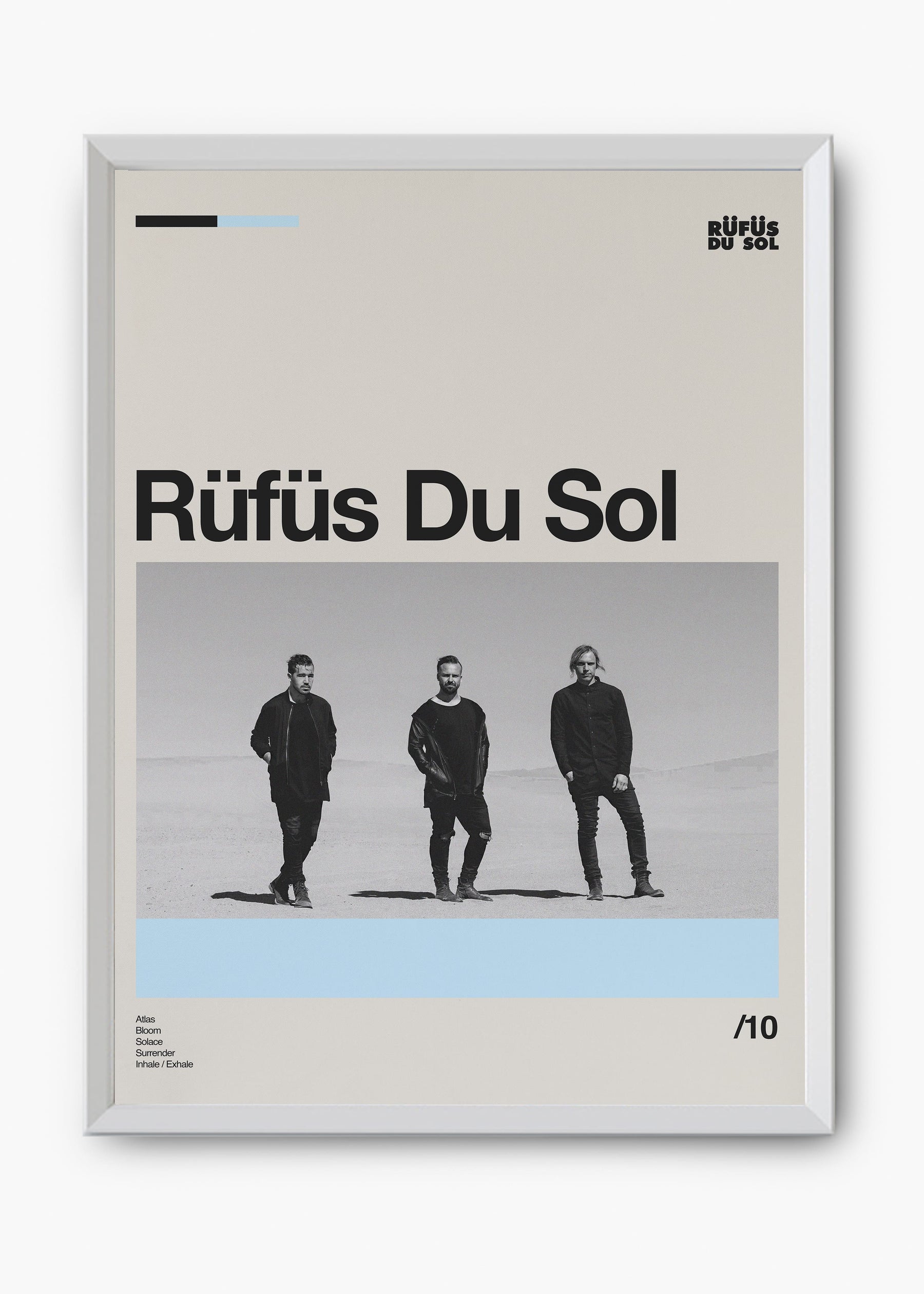 Quadro Rufus du Sol Banda