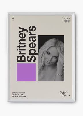 Quadro Signature Britney Spears
