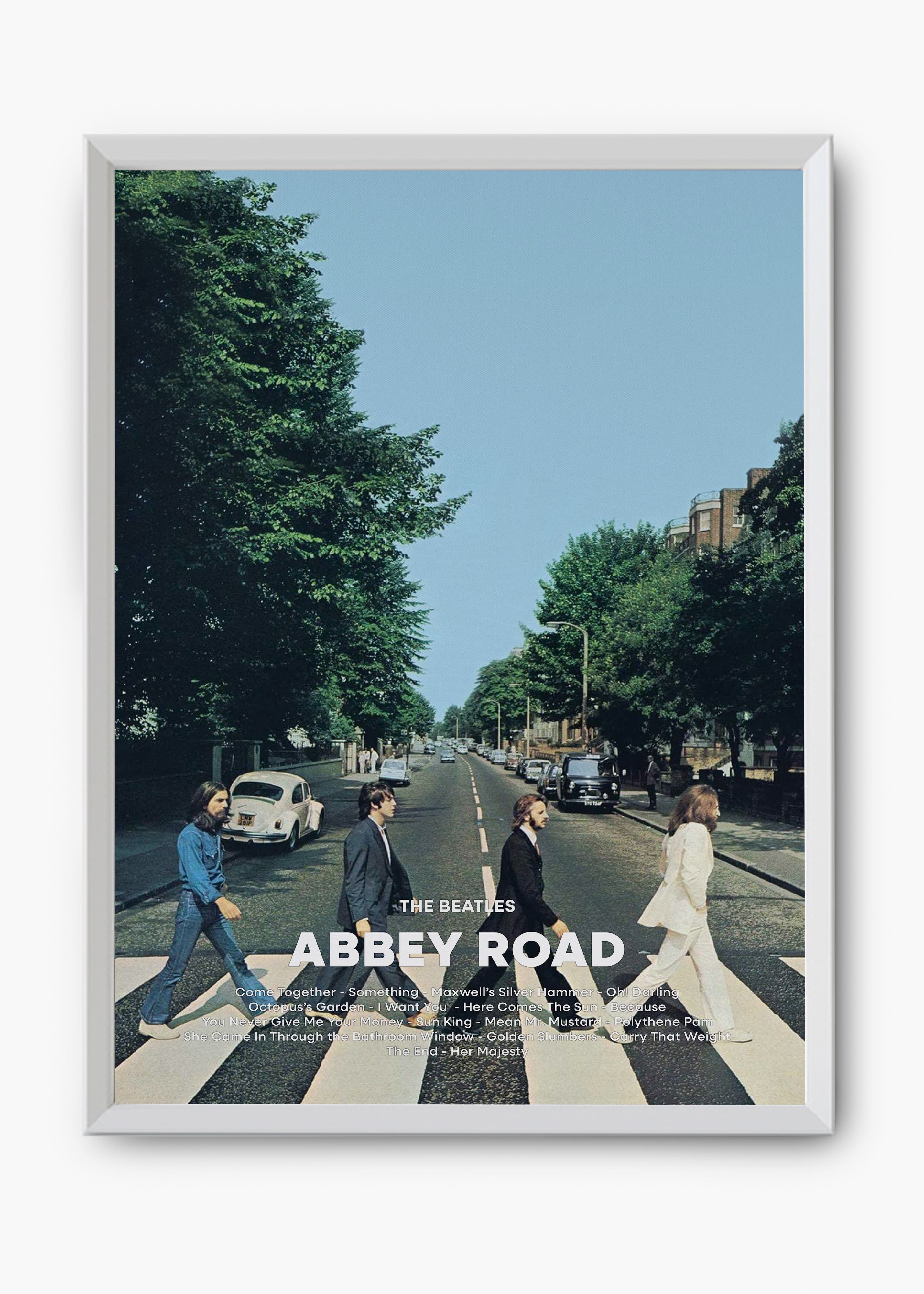 Quadro Beatles Abbey Road Capa