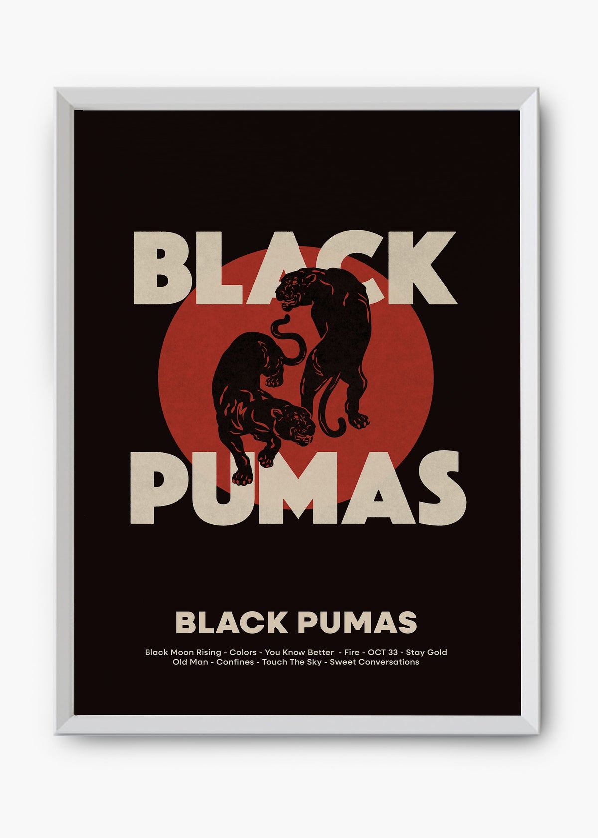 Quadro The Black Pumas - Black Pumas Capa