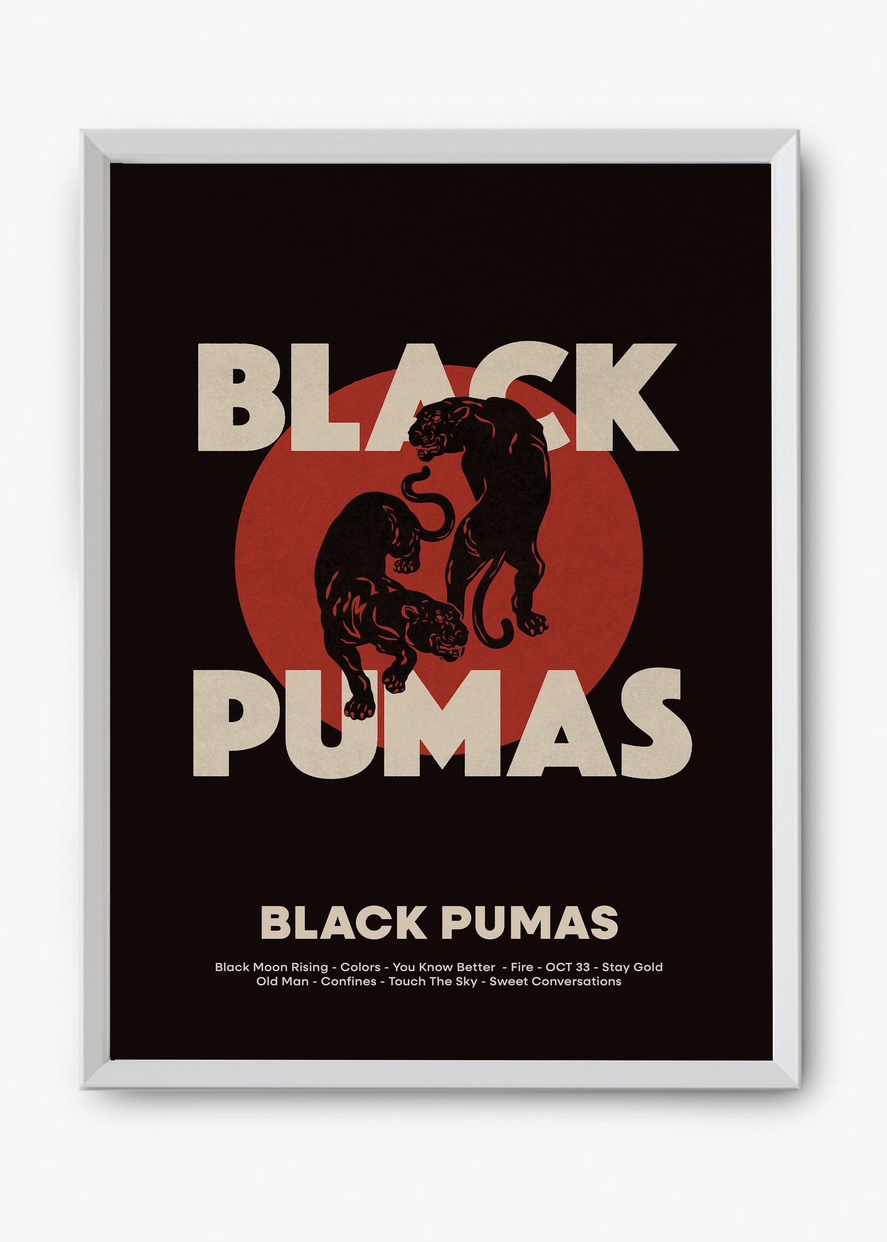 Quadro The Black Pumas - Black Pumas Capa