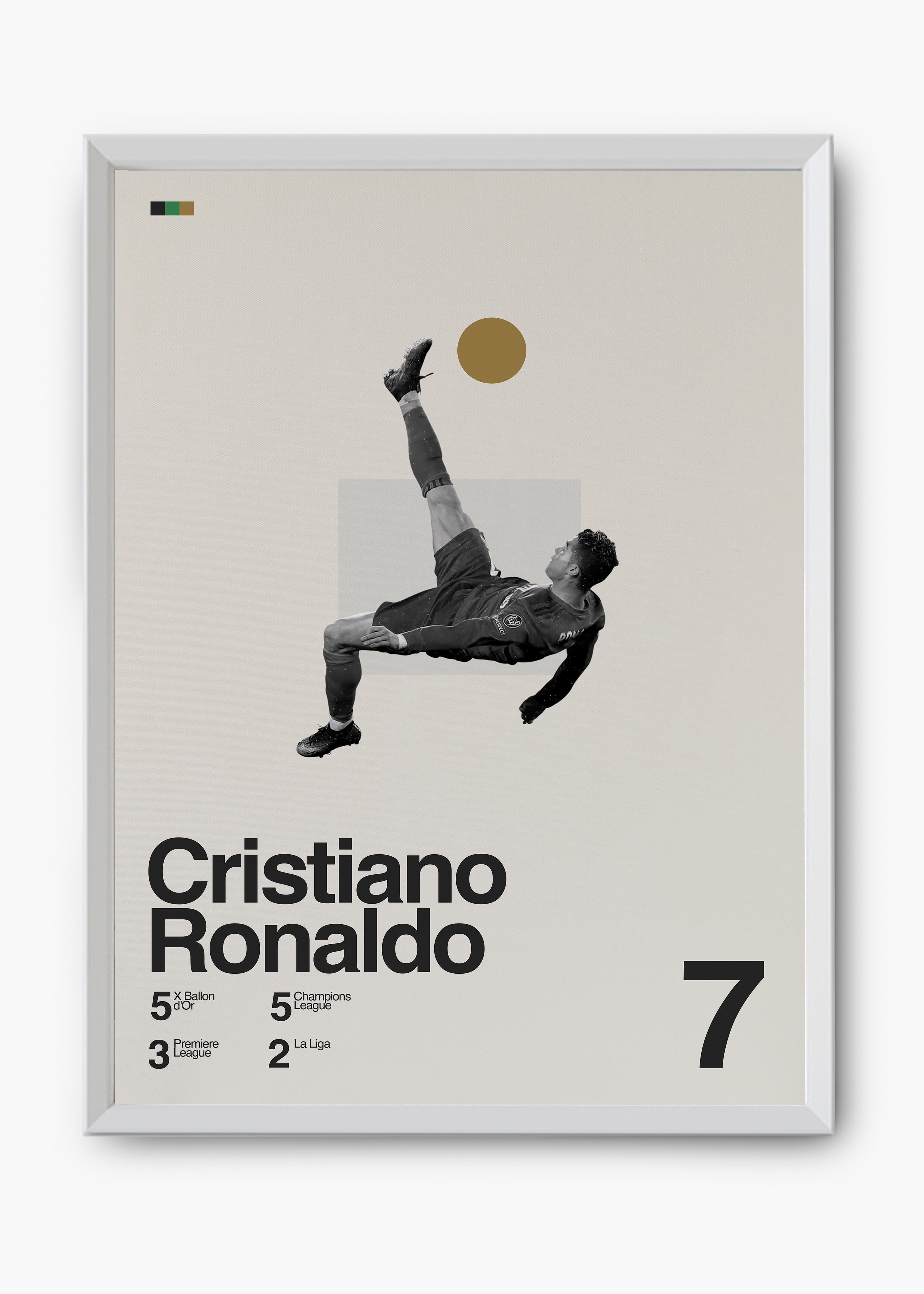 Quadro Cristiano Ronaldo CR7