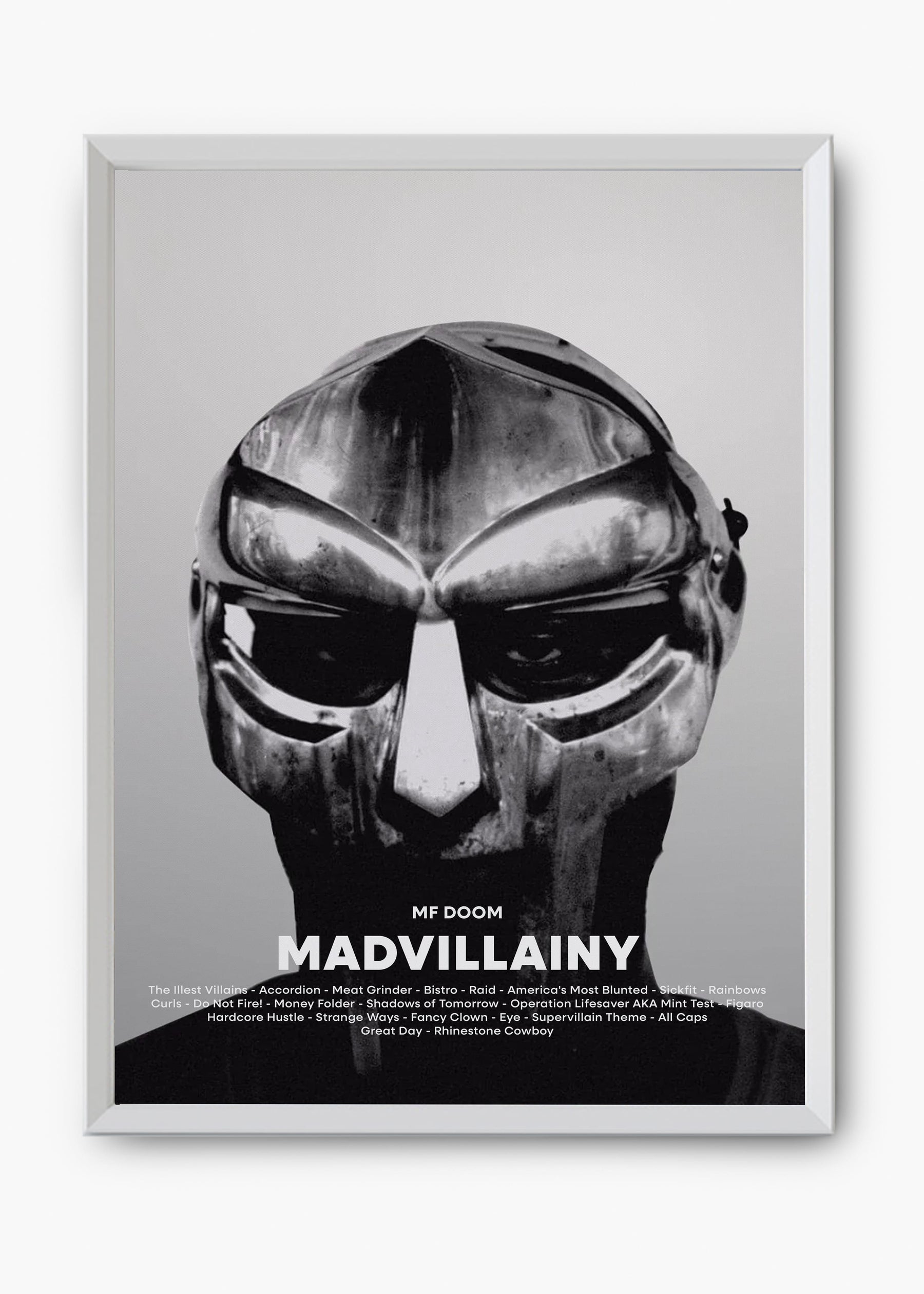 Quadro MF Doom Madvillainy Capa