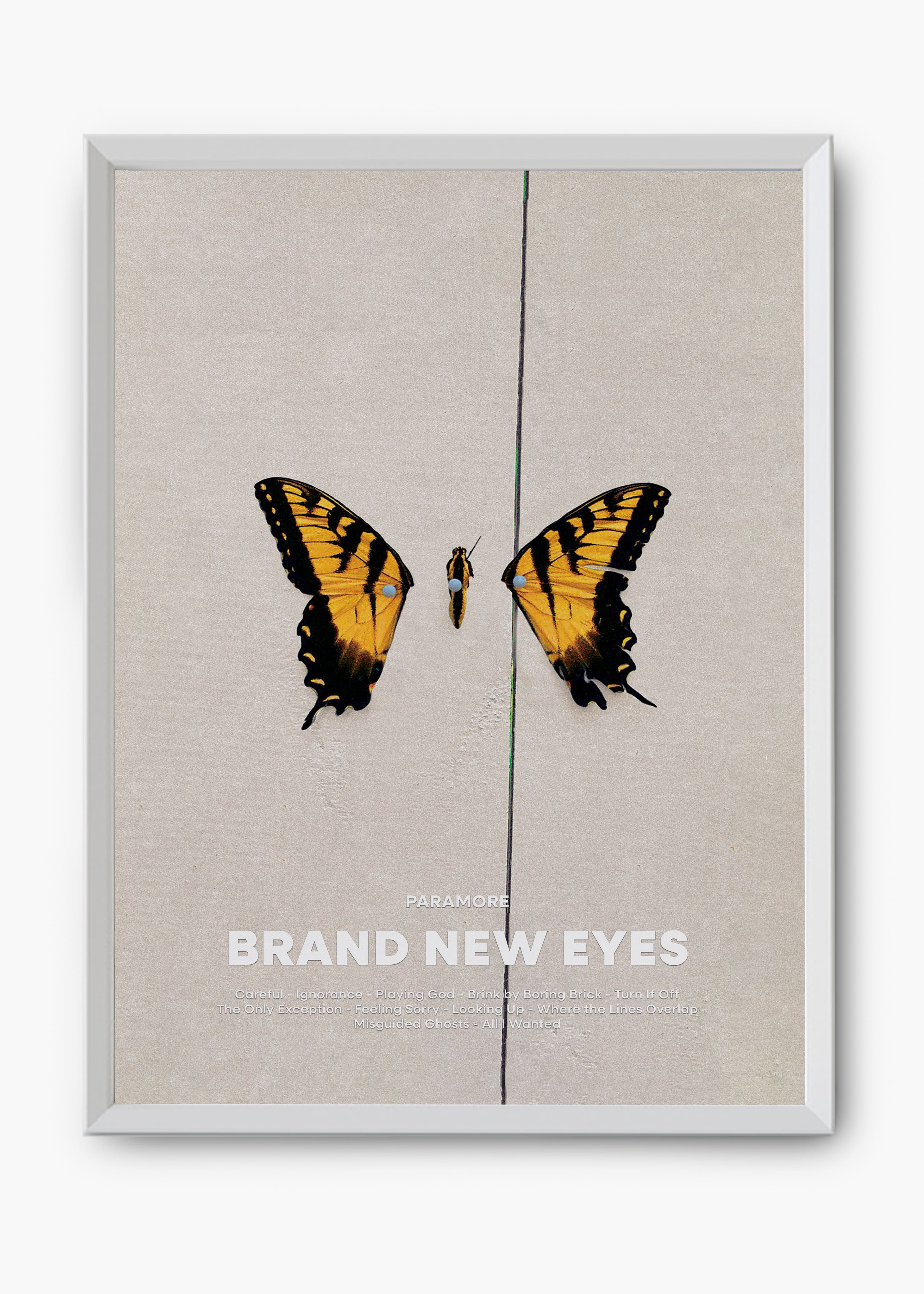 Quadro Paramore Brand New Eyes Capa