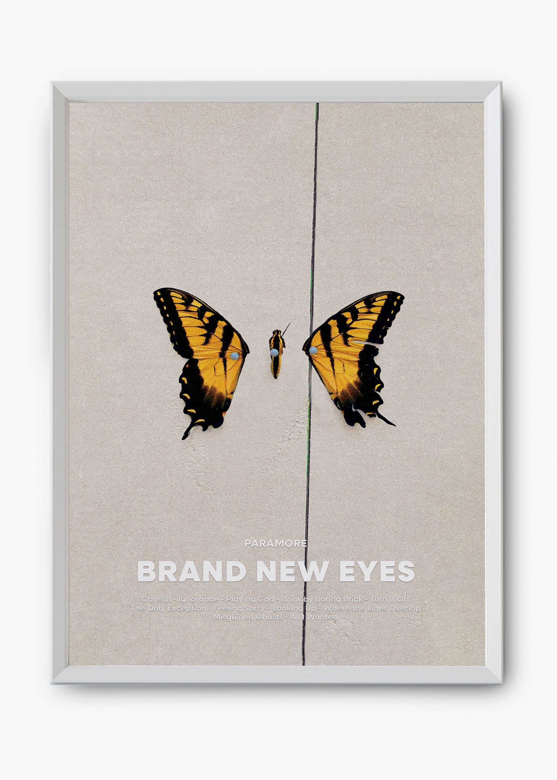 Quadro Paramore Brand New Eyes Capa