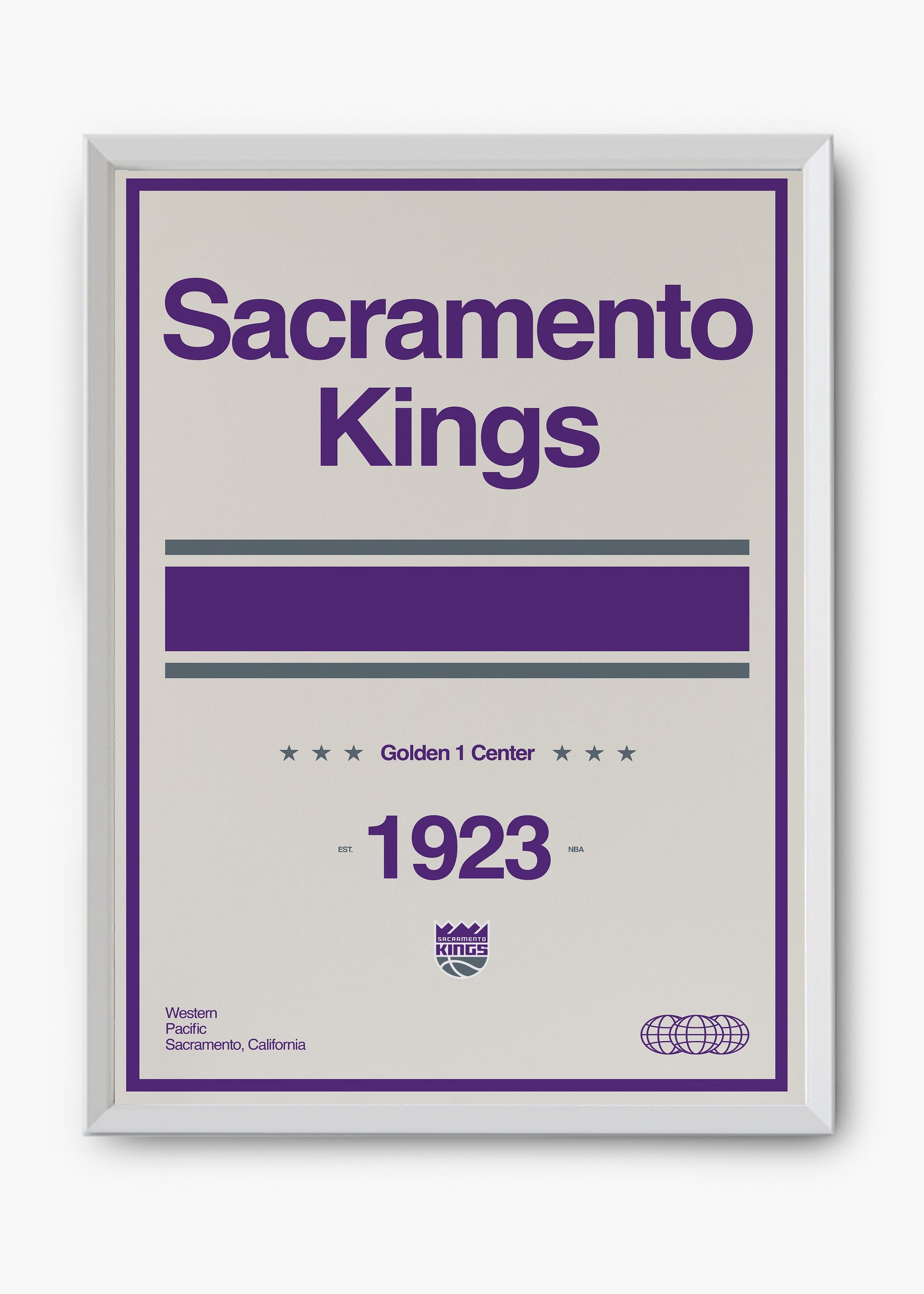 Quadro NBA Sacramento Kings