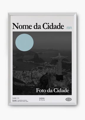 Quadro Personalizável - City / Cidades