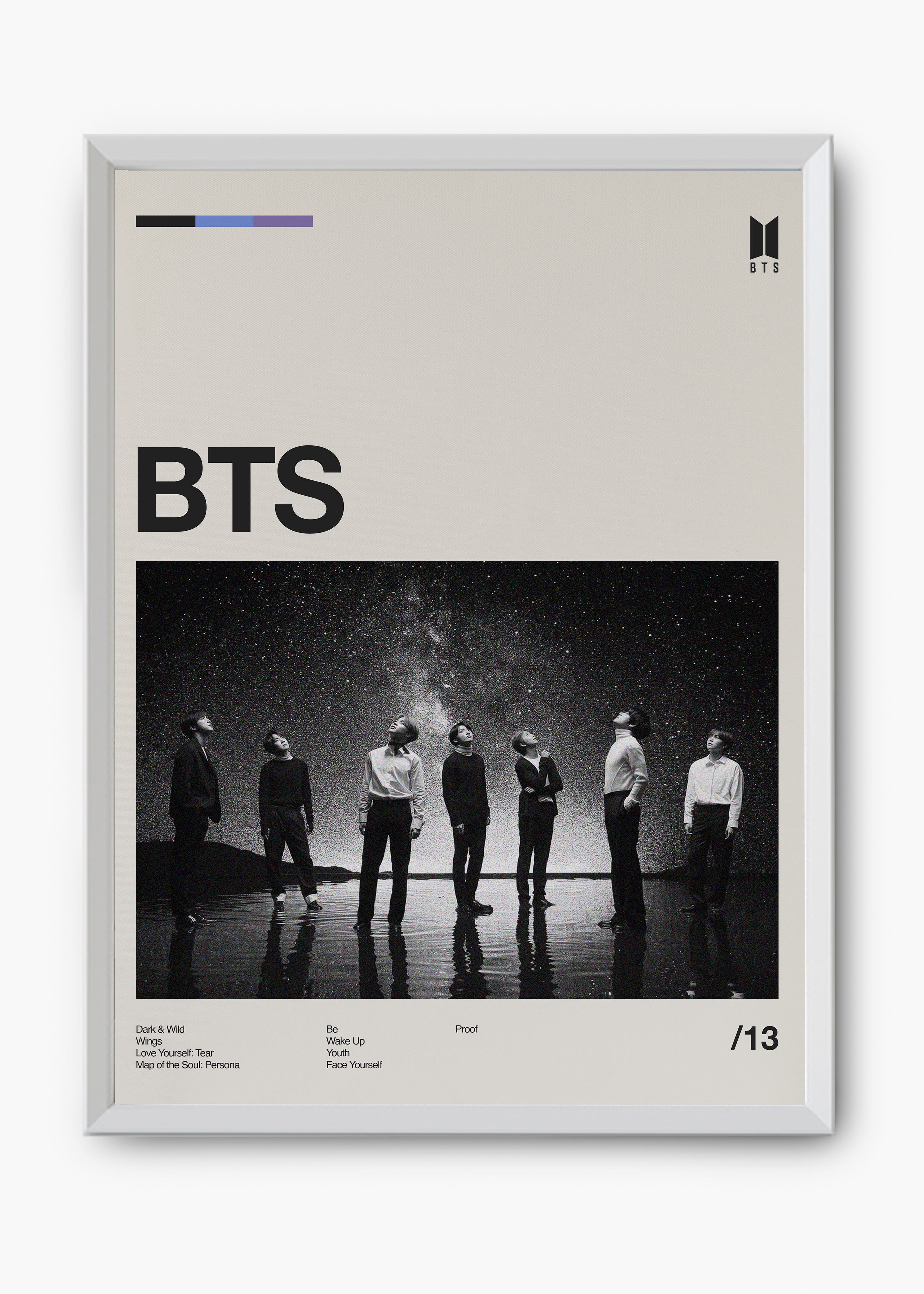 Quadro BTS Banda