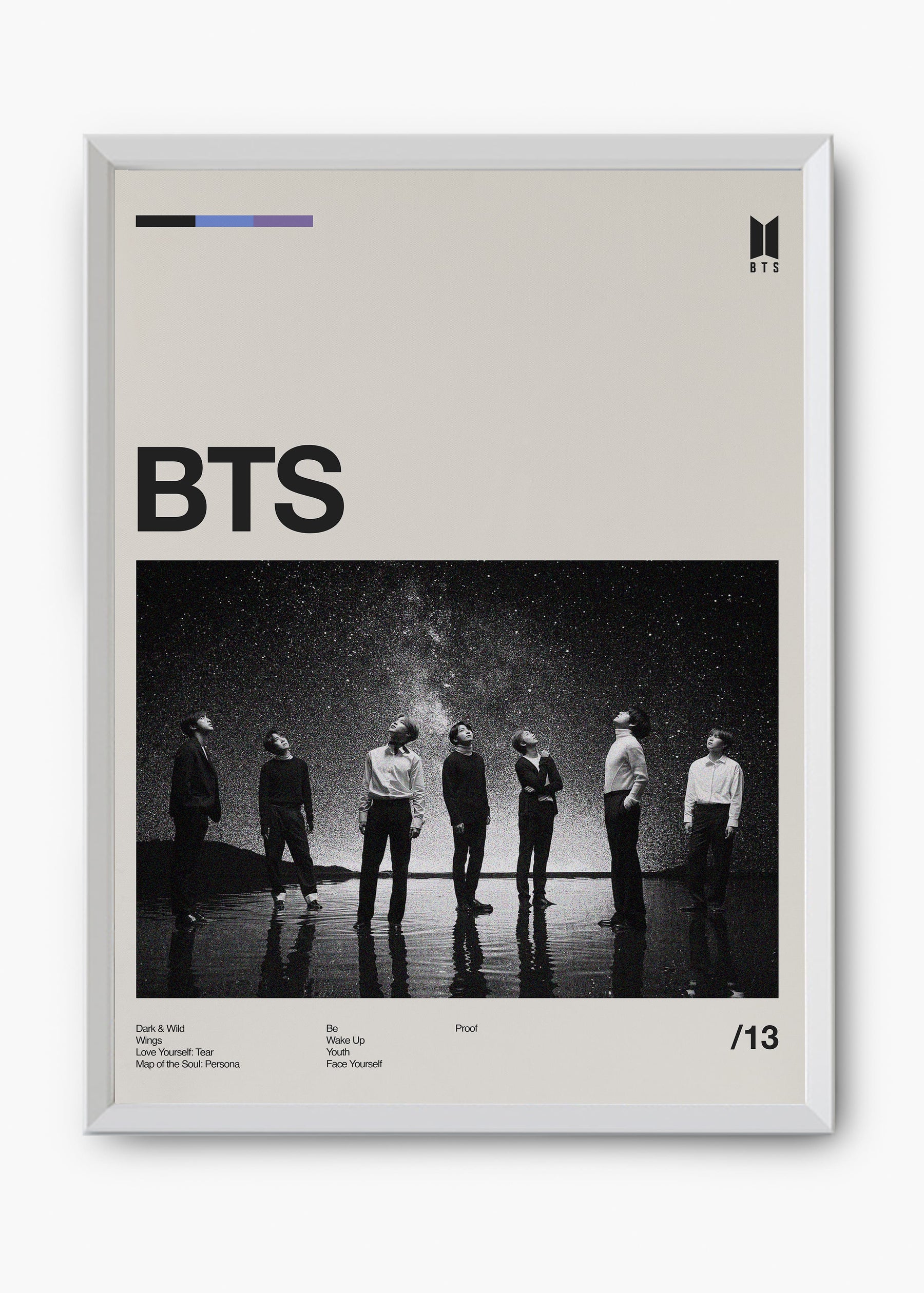 Quadro BTS Banda
