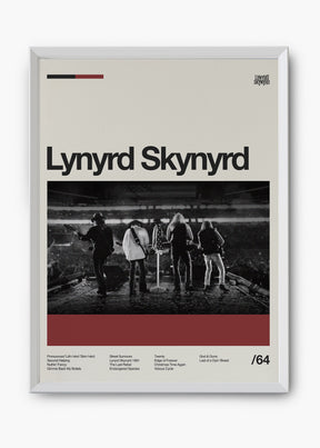 Quadro Lynyrd Skynyrd Banda
