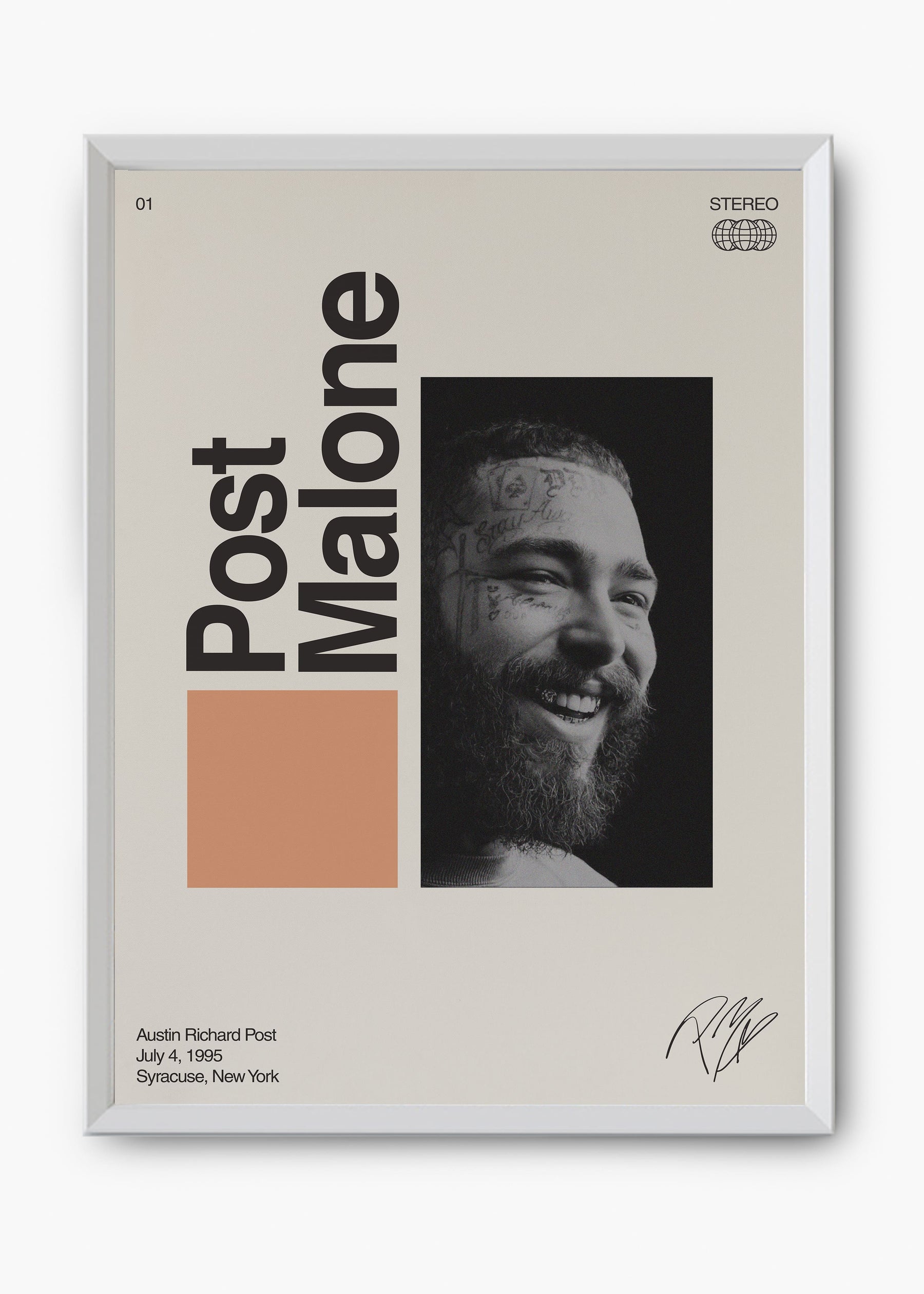 Quadro Signature Post Malone