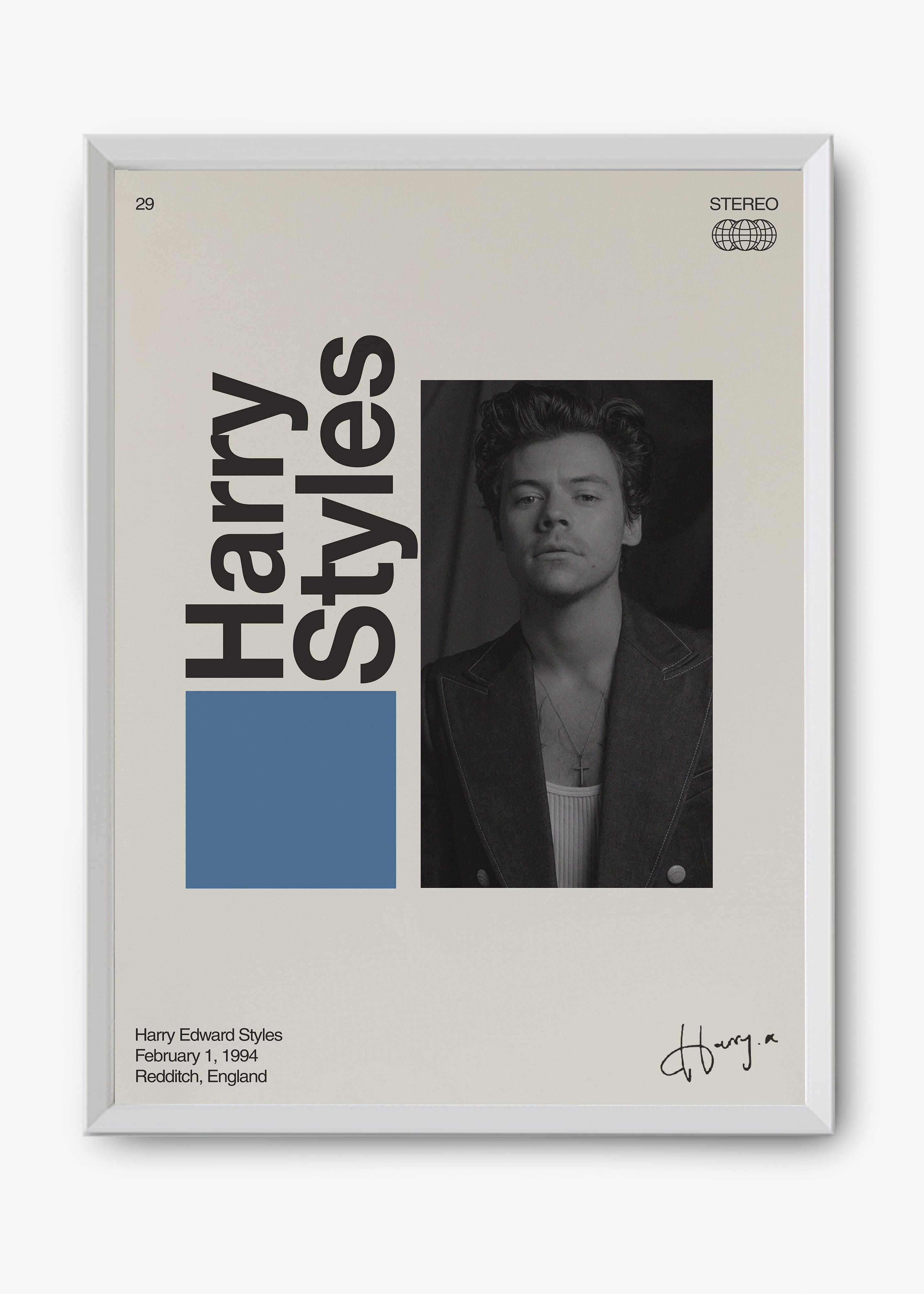 Quadro Signature Harry Styles