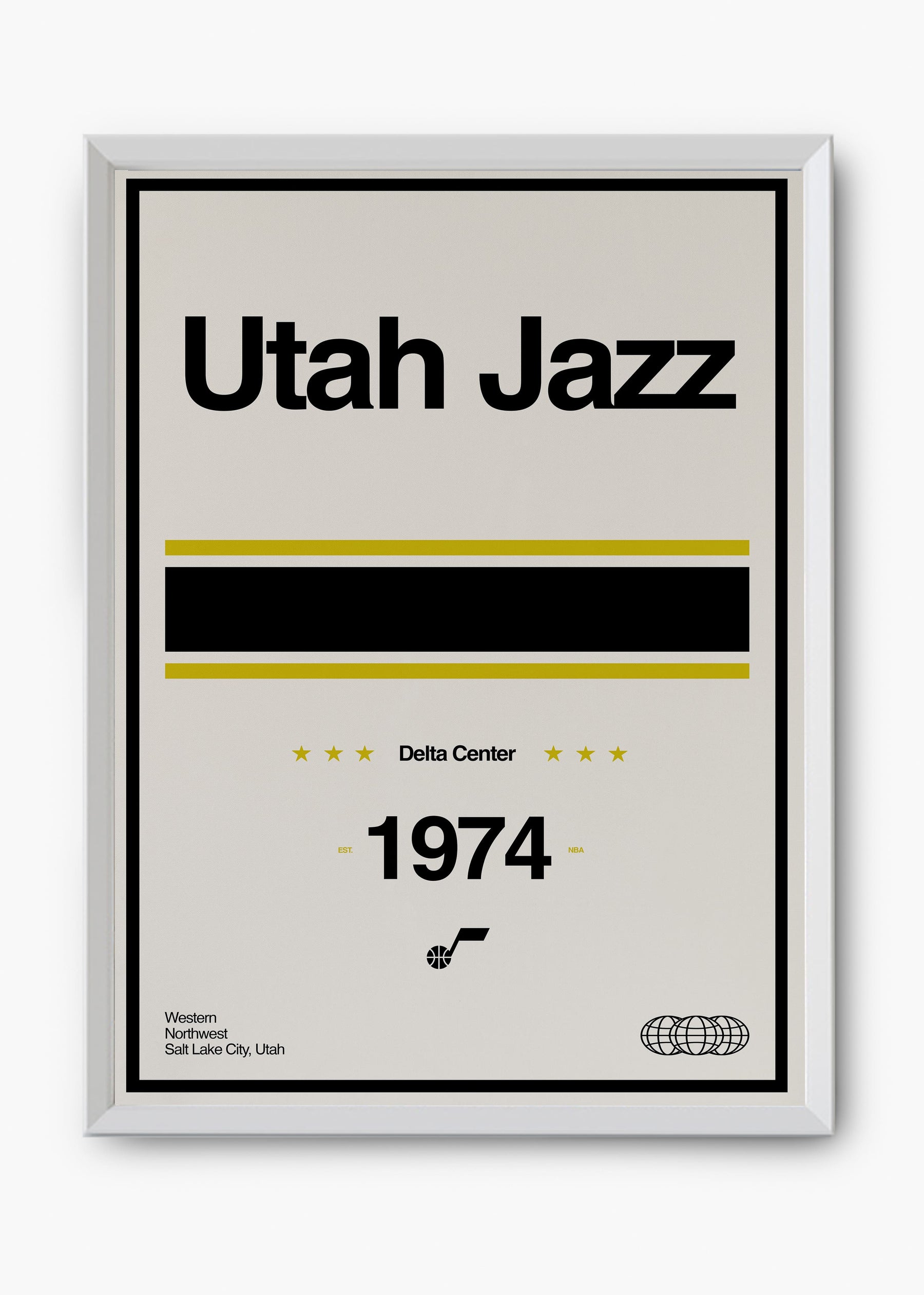 Quadro NBA Utah Jazz