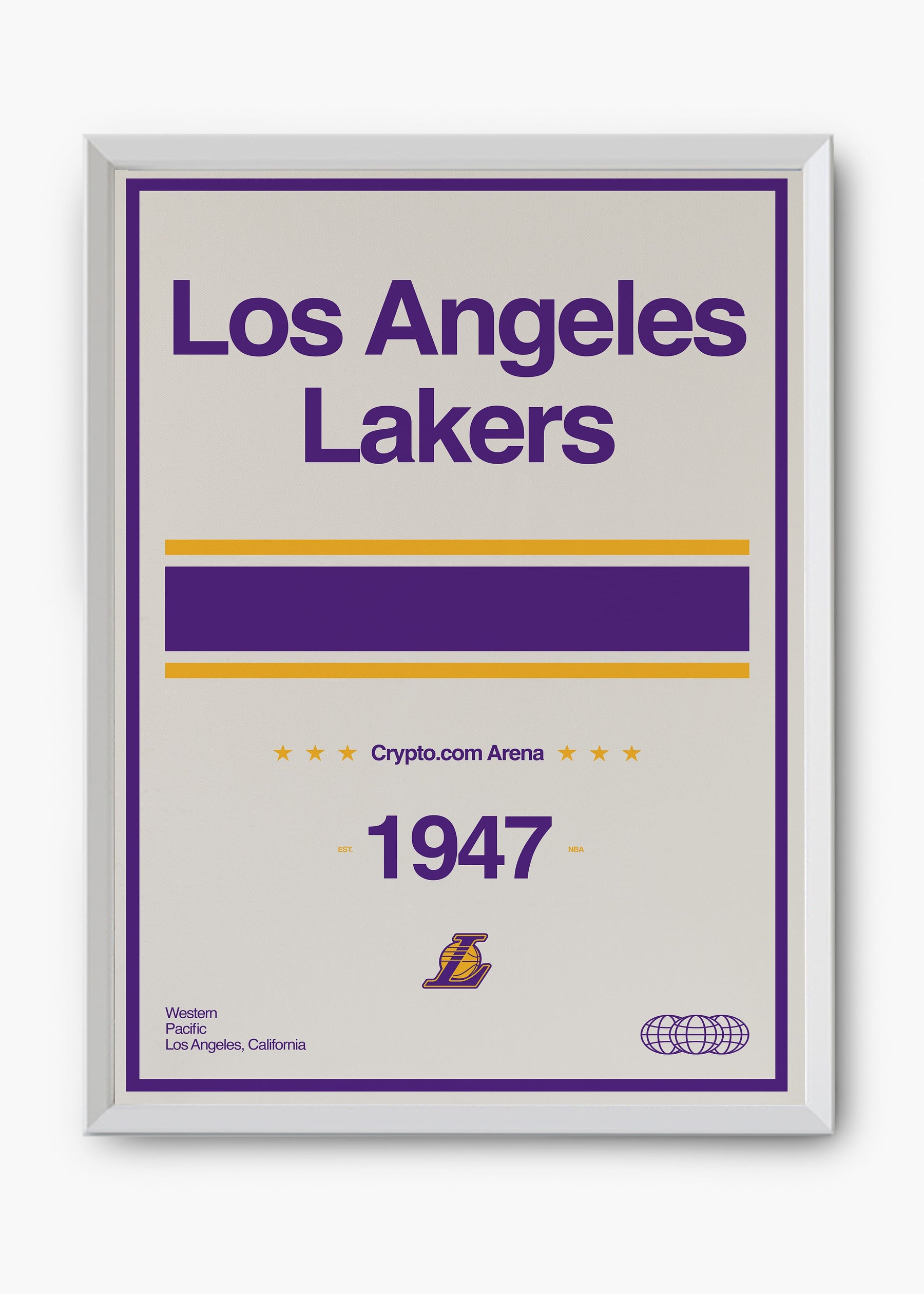 Quadro NBA Los Angeles Lakers