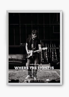 Quadro John Mayer Where The Light Is Capa
