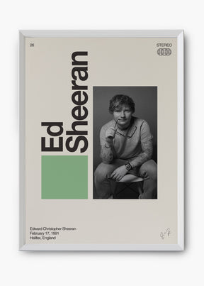 Quadro Signature Ed Sheeran