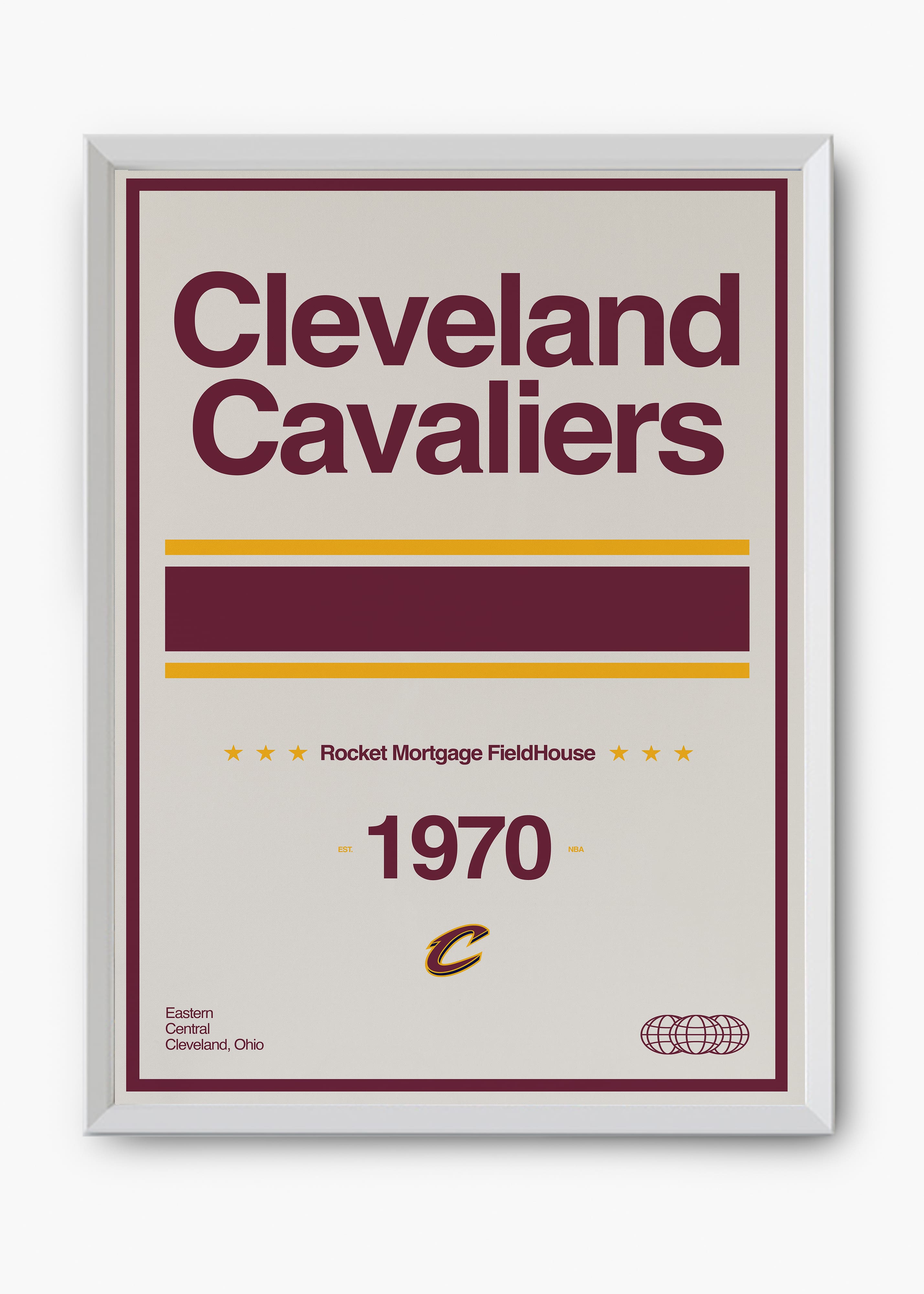 Quadro NBA Cleveland Cavaliers