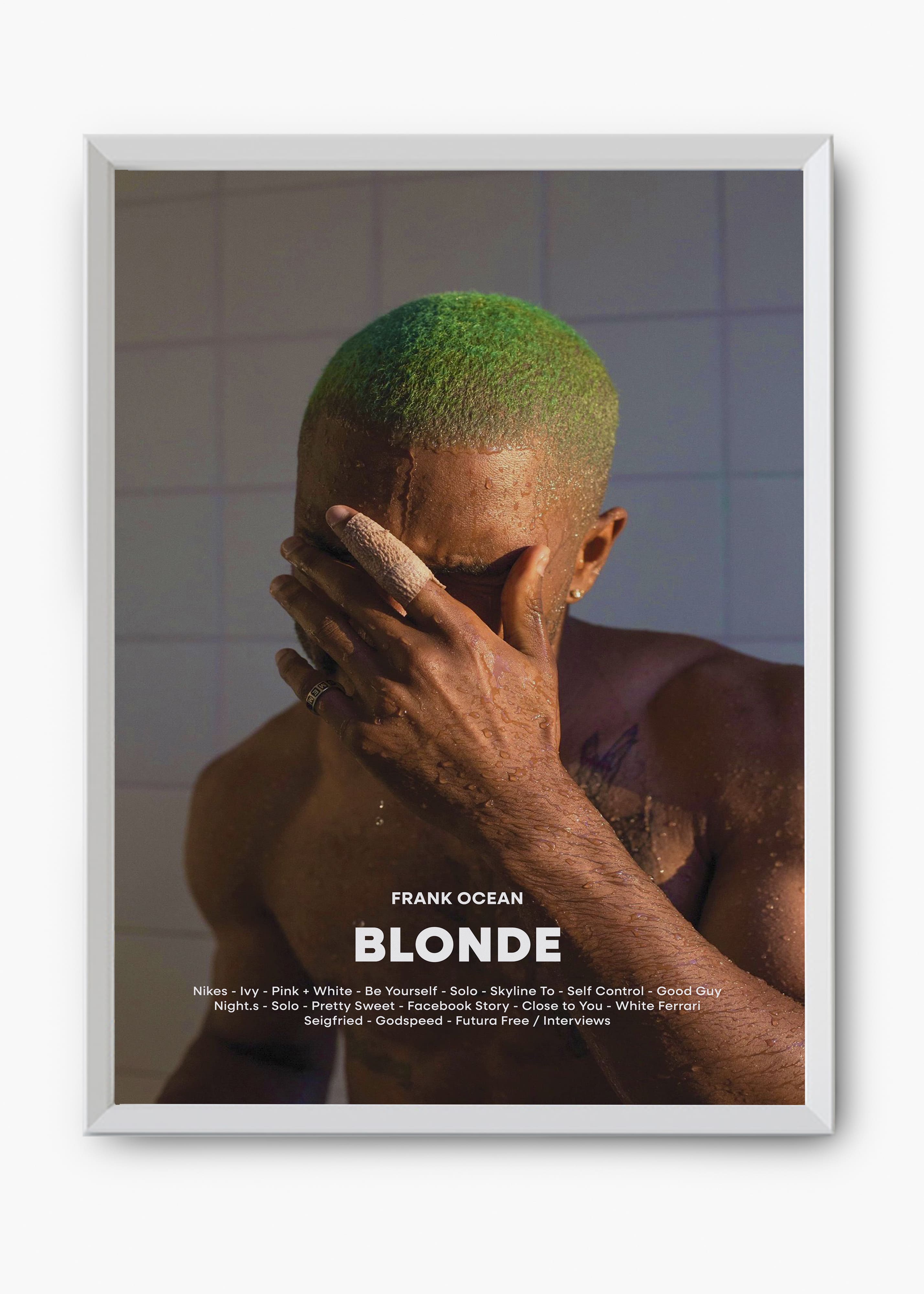 Quadro Frank Ocean Blonde Capa