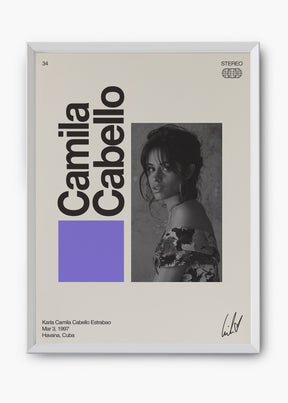 Quadro Signature Camila Cabello
