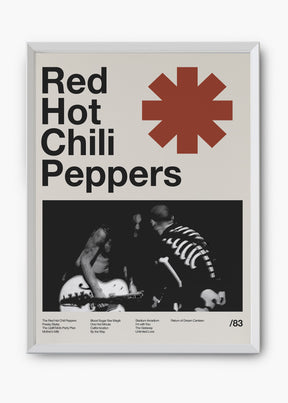 Quadro Red Hot Chili Peppers Banda