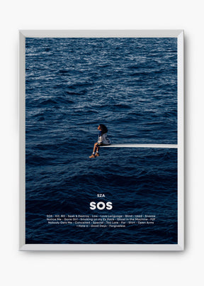 Quadro SZA SOS Capa