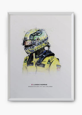 Quadro Lando Norris Monaco GP 2024