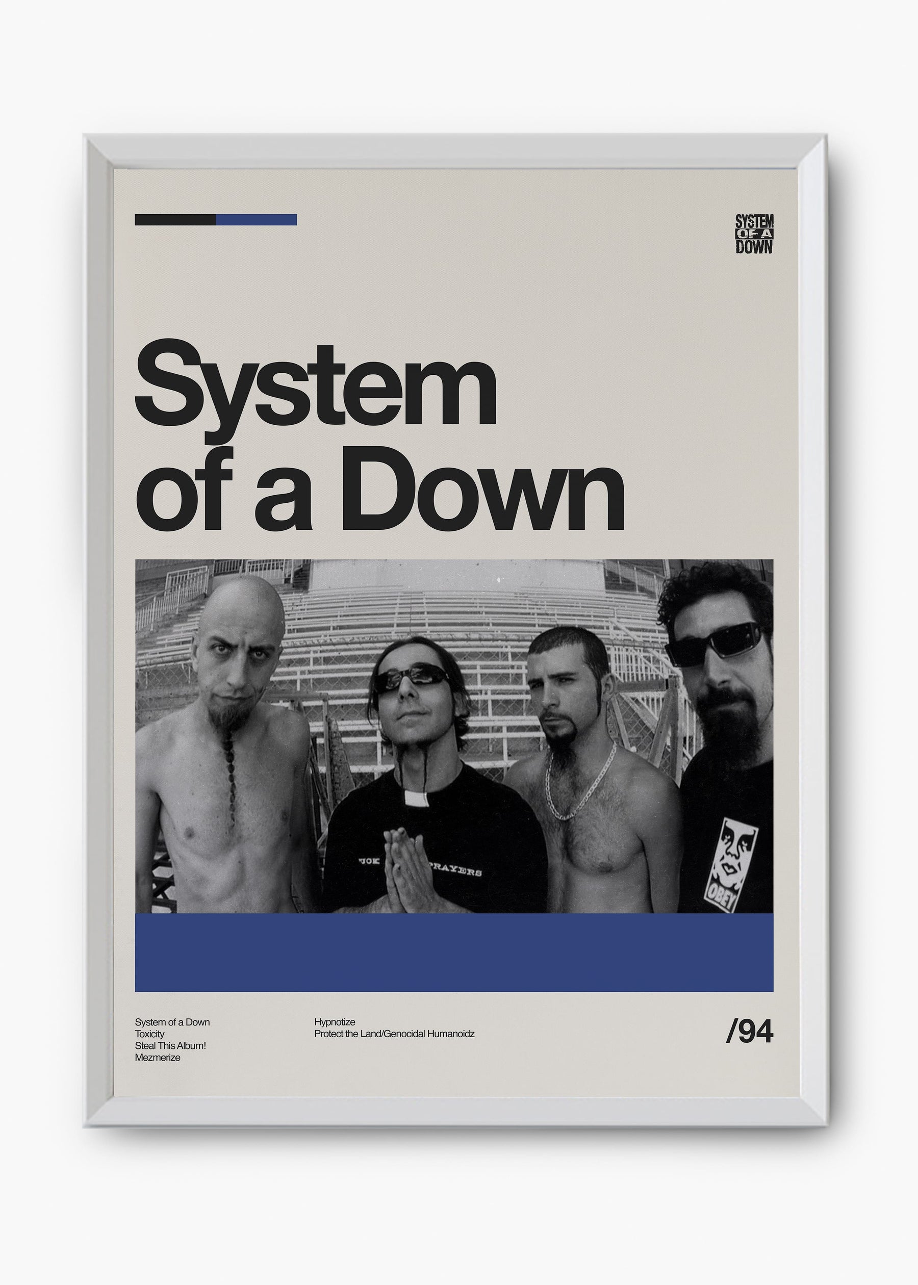 Quadro System of a Down Banda