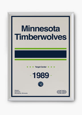 Quadro NBA Minnestoa Timberwolves