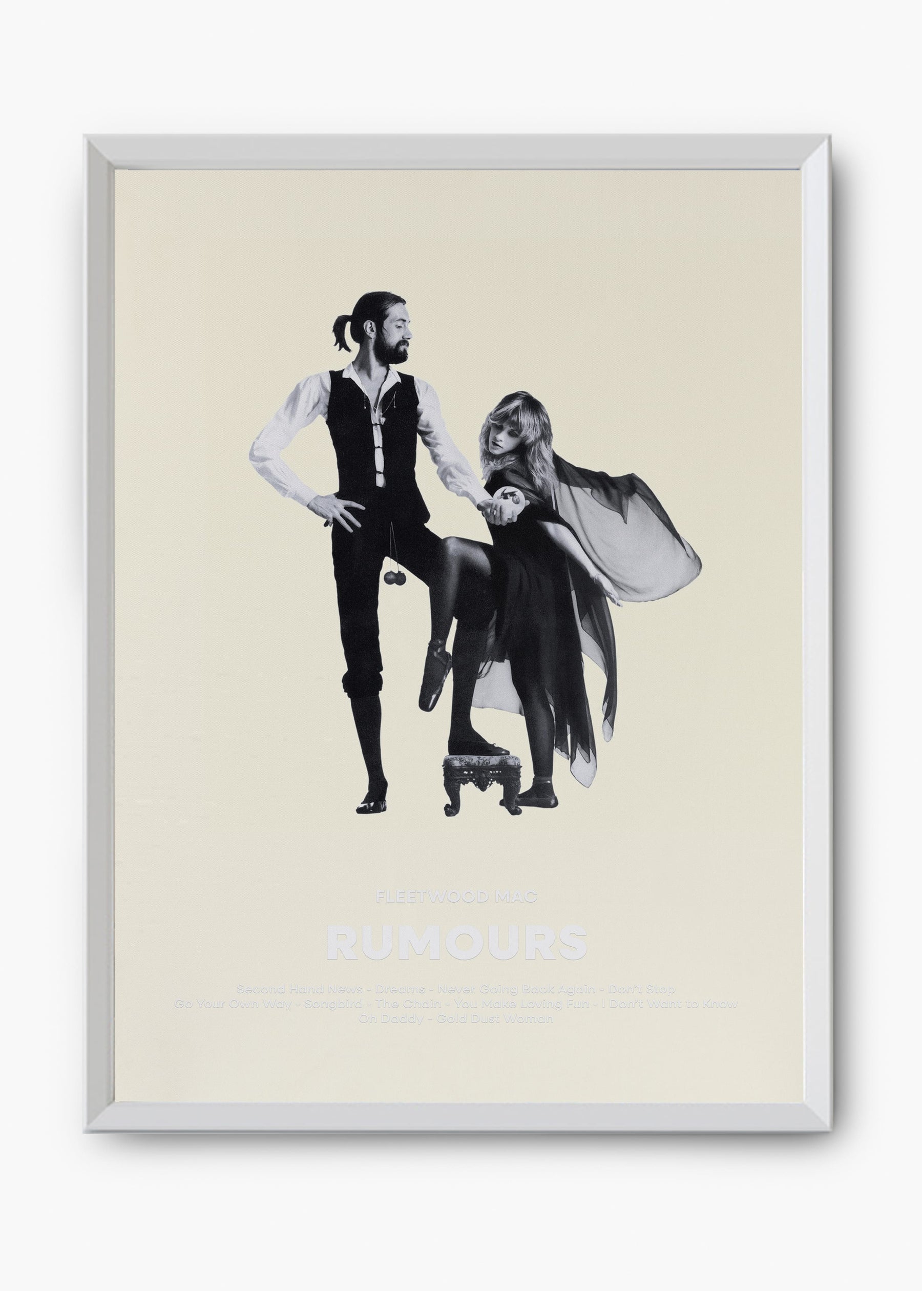 Quadro Fleetwood Mac Rumours Capa