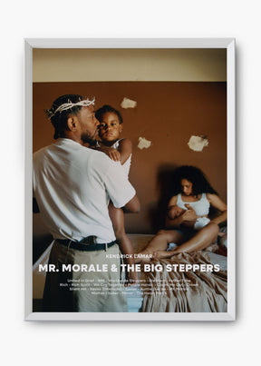 Quadro Kendrick Lamar Mr Morale & The Big Steppers Capa
