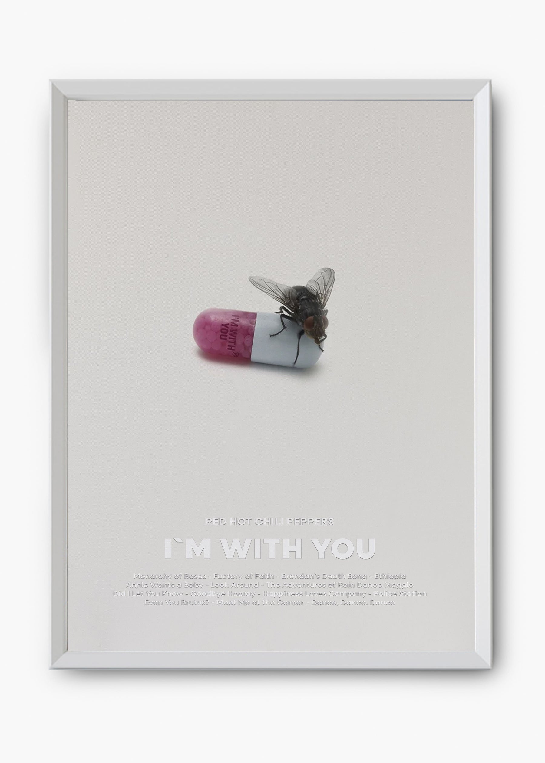 Quadro Red Hot Chili Peppers I'm With You Capa