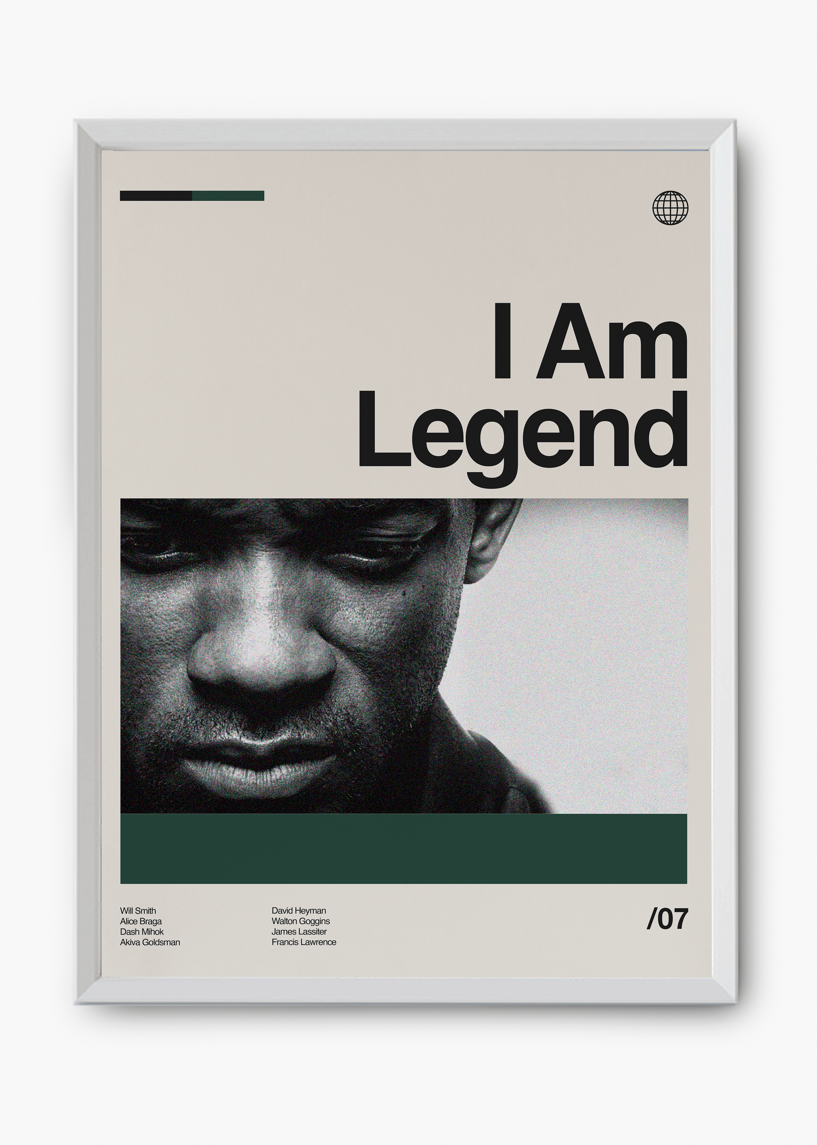 Quadro Eu Sou a Lenda - I Am Legend