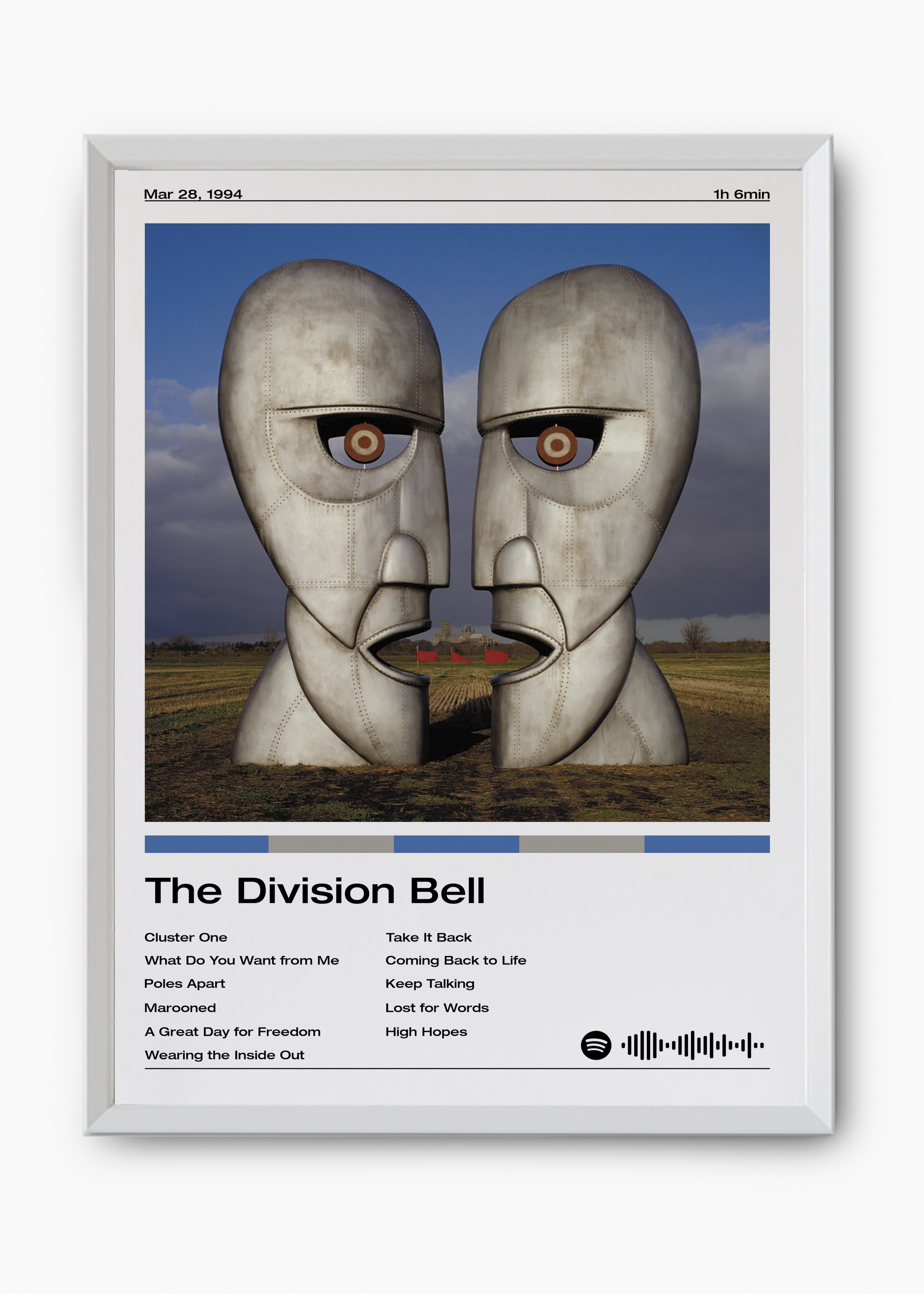 Quadro Pink Floyd The Division Bell - 8