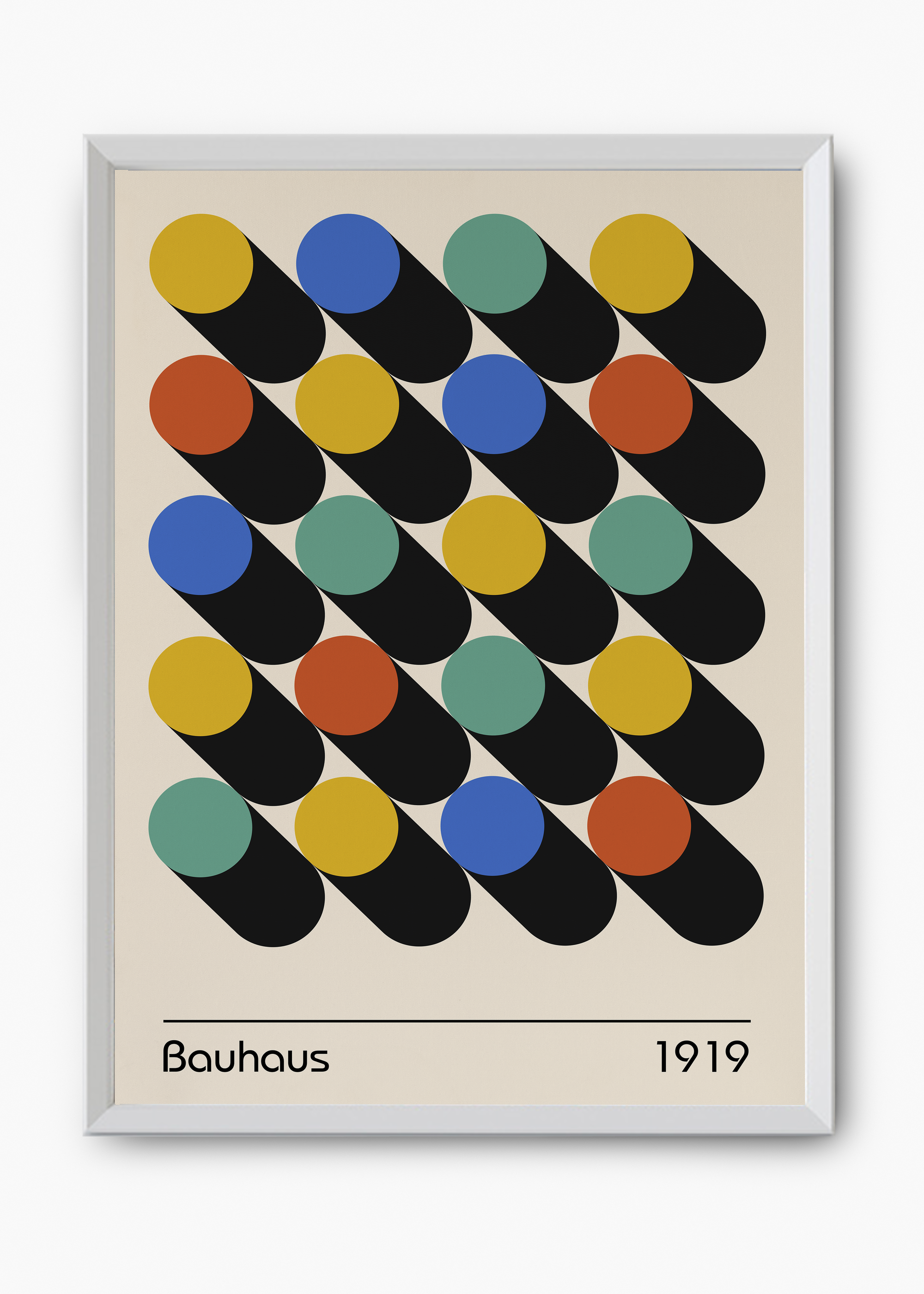 Quadro Bauhaus Spatial Tension - 8