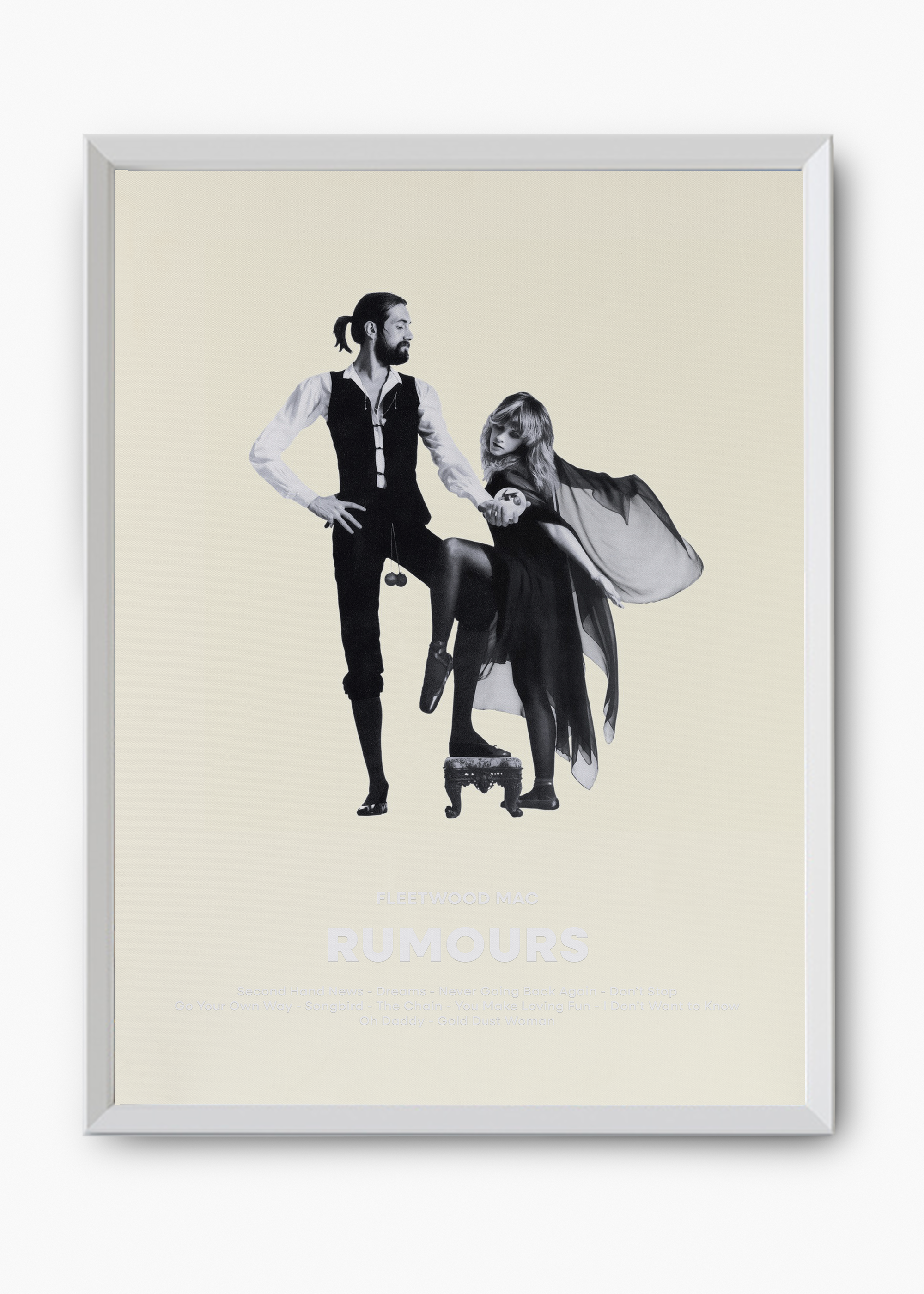 Quadro Fleetwood Mac Rumours Capa - 8