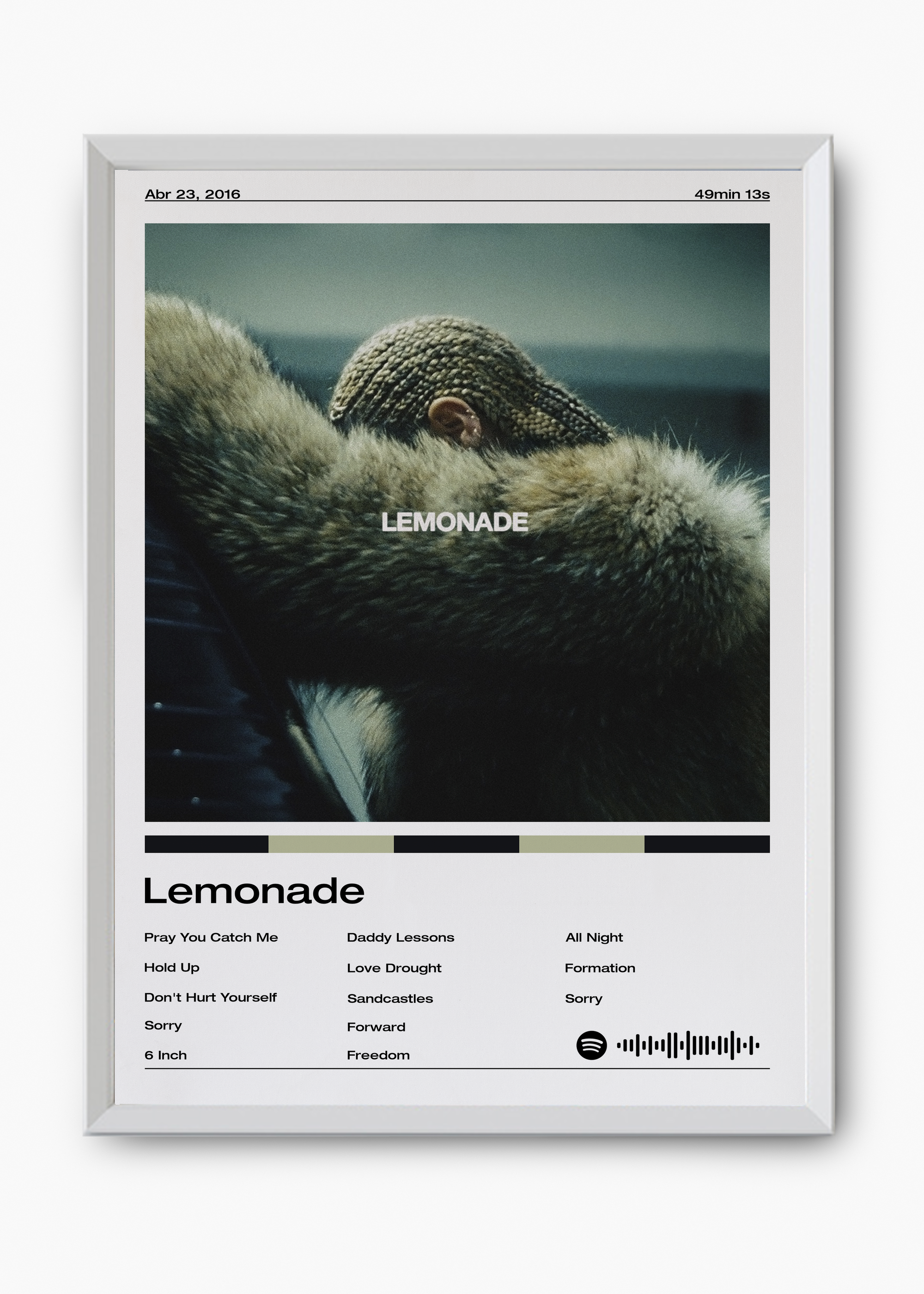 Quadro Beyoncé Lemonade - 8
