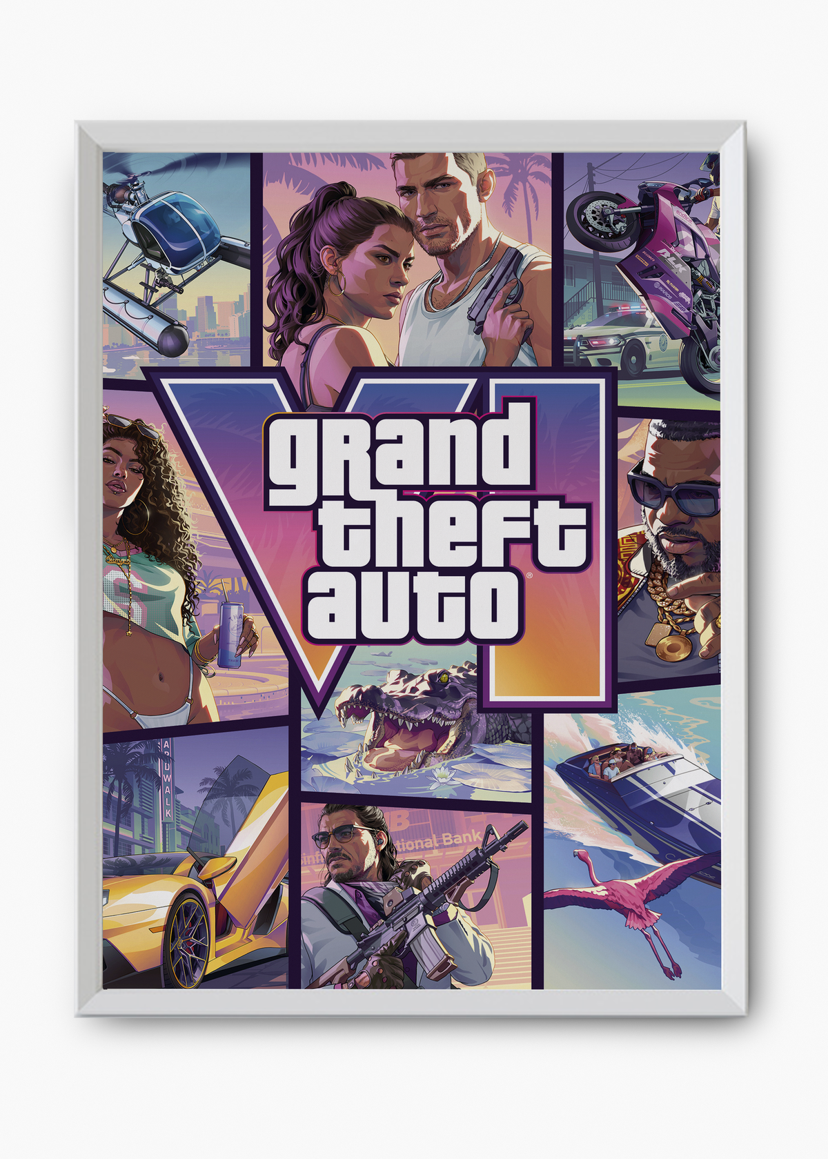 Quadro Grand Theft Auto VI : GTA 6 v2 - 8