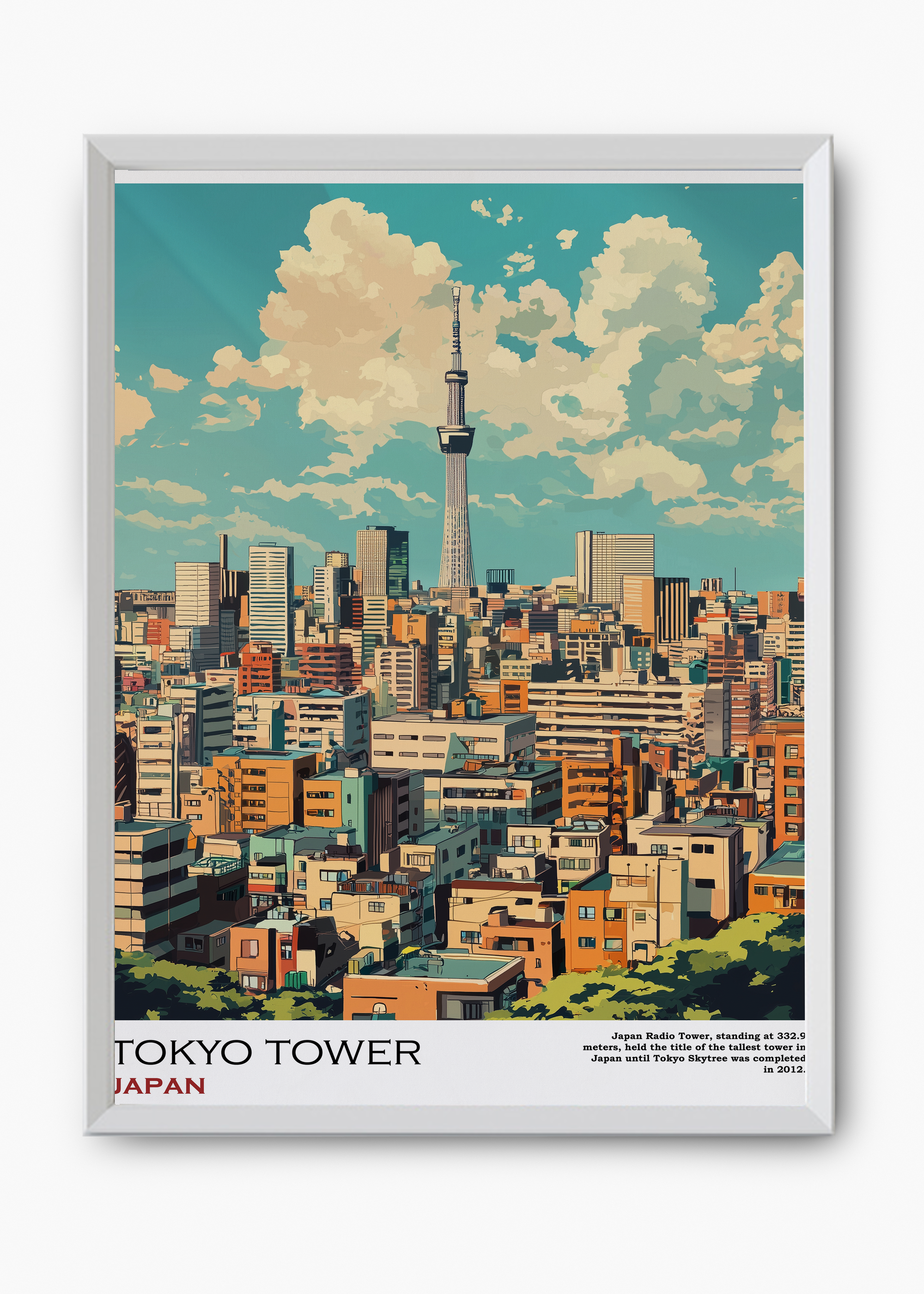Quadro Japones Tower - 8