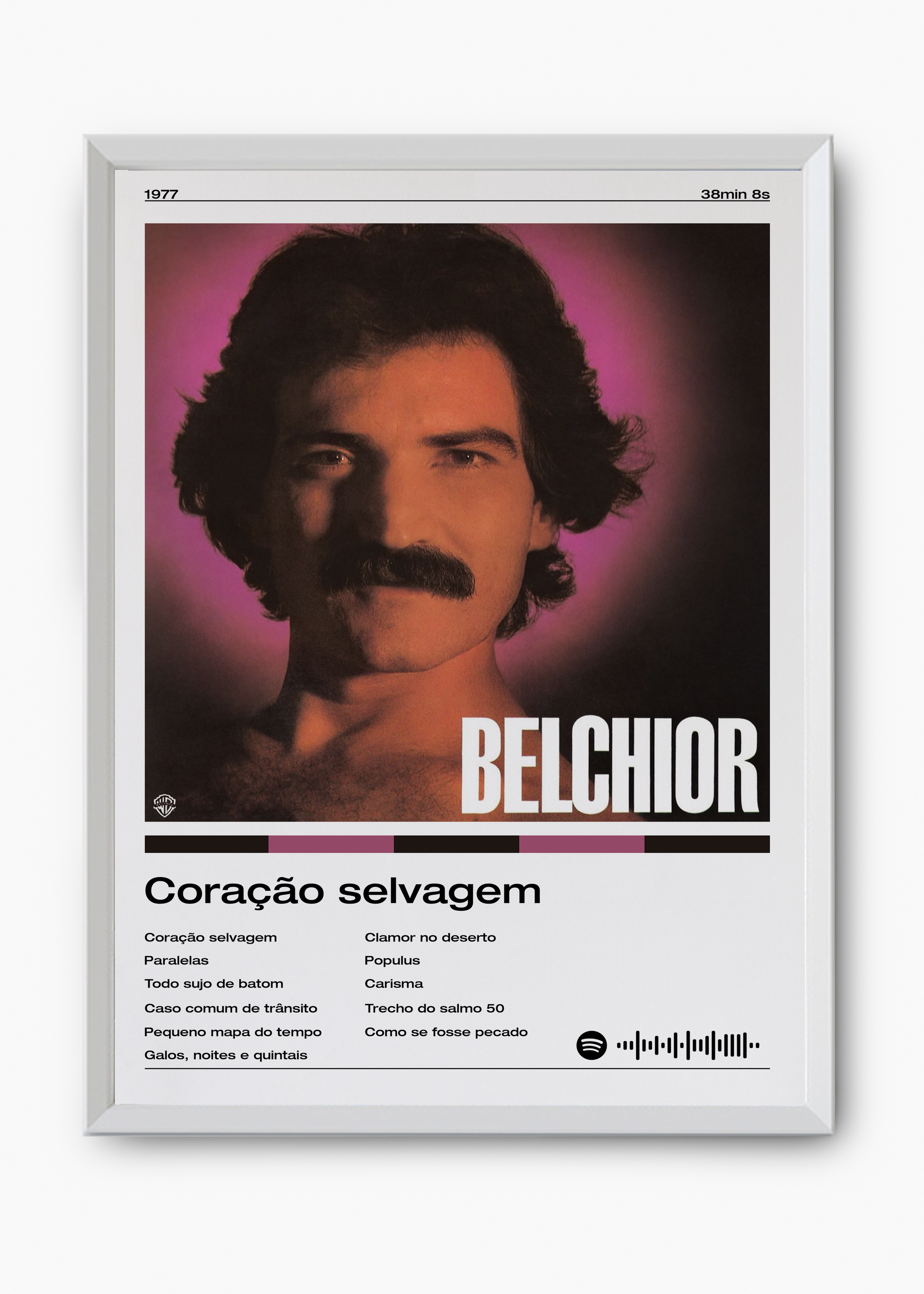 Quadro Belchior Coração selvagem - 8